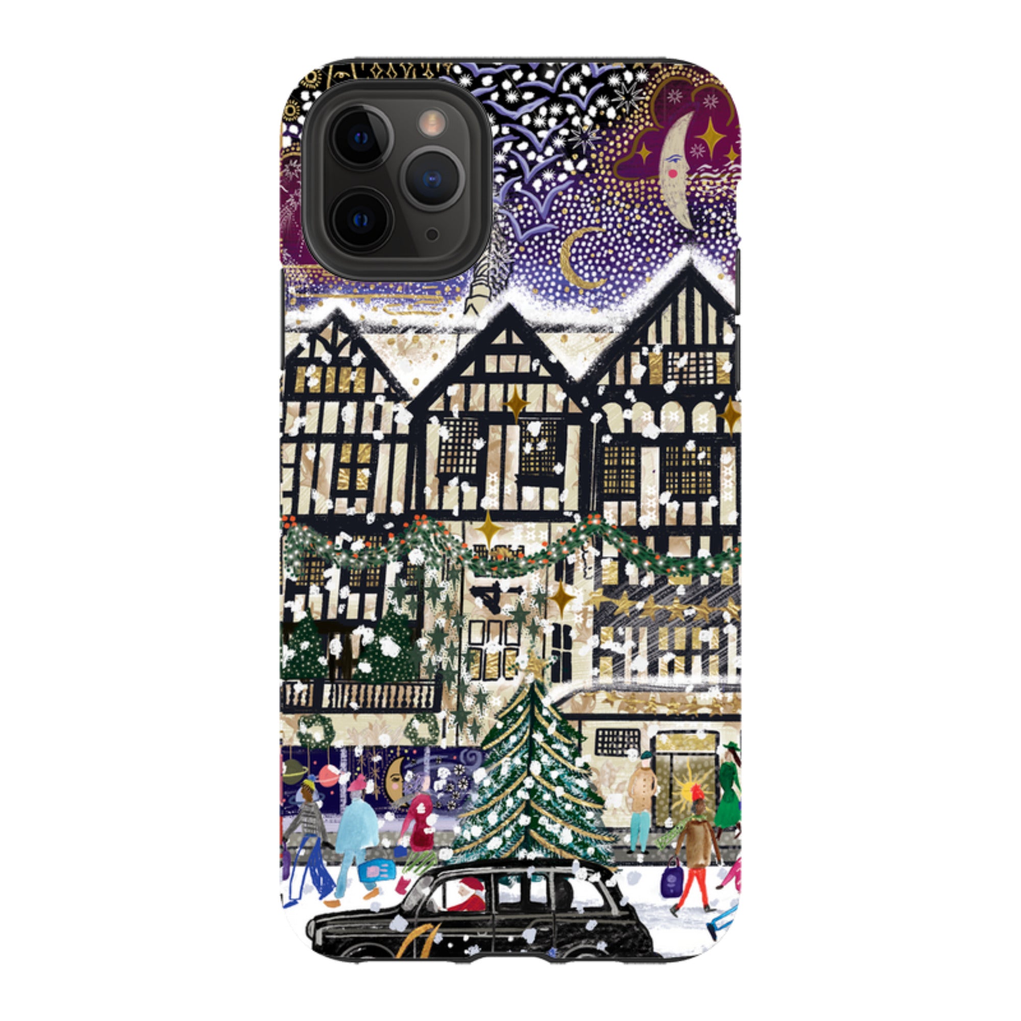 iPhone Tough Case - Christmas In London II By Emma Frances Grant