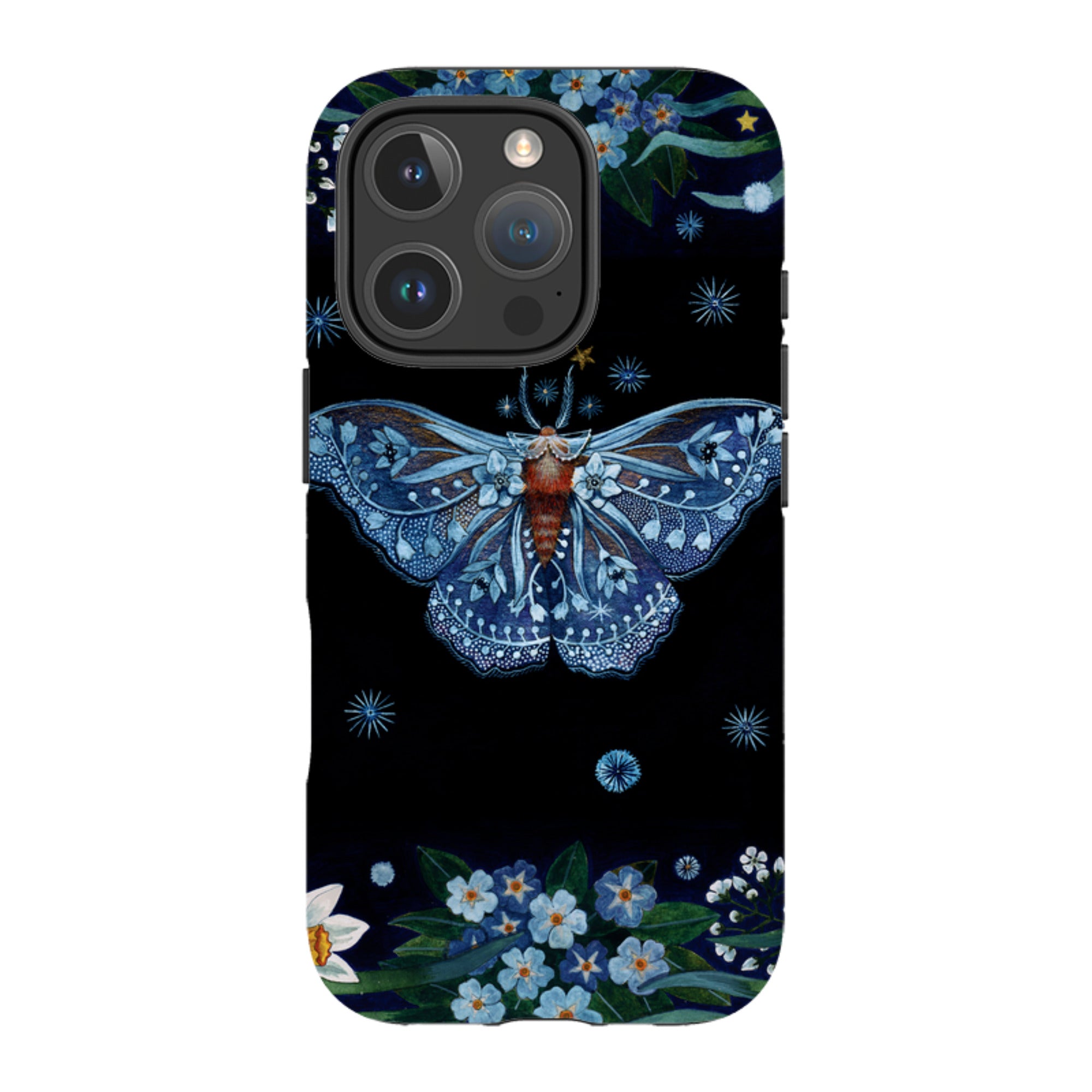 iPhone MagSafe Tough Case -  Night Moth By Maria Matos