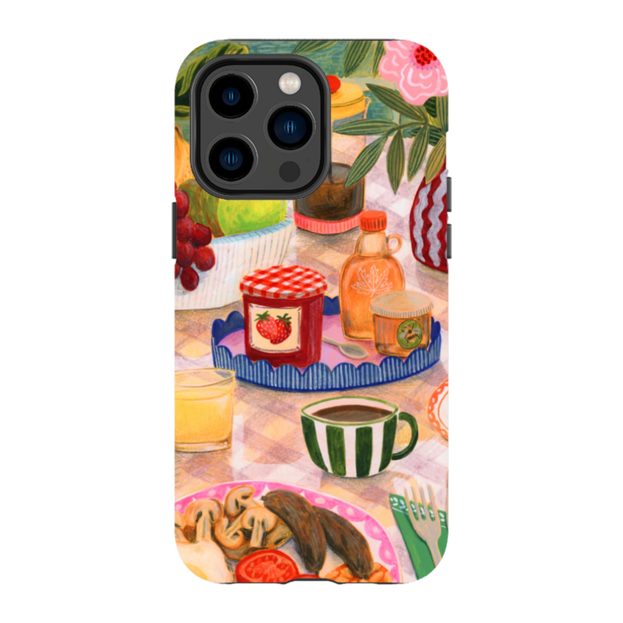 iPhone Tough Case - Holiday Breakfast By Lee Foster Wilson