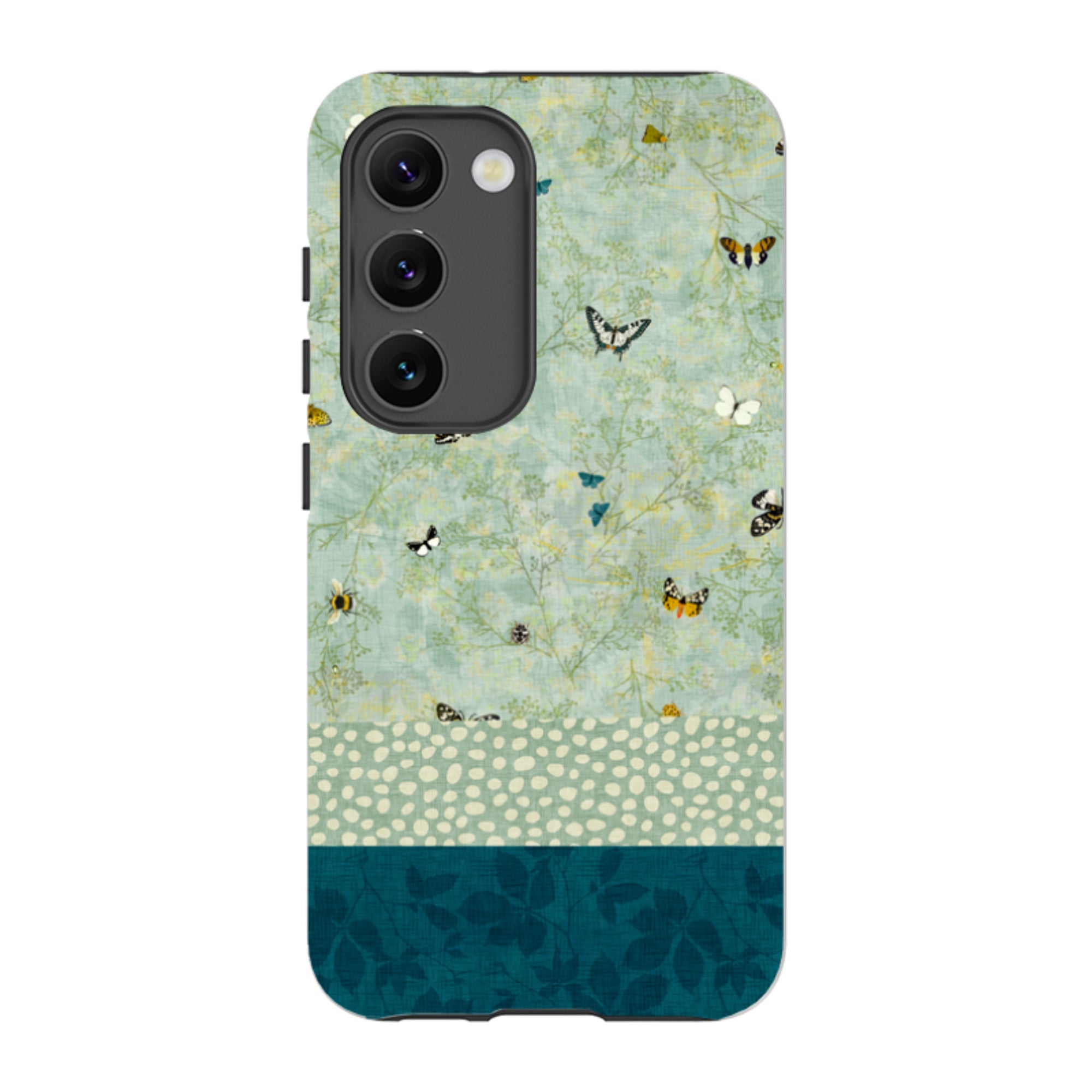 Samsung Tough  Case - Chinoiserie Garden Soft Sage 2 By Katherine Quinn