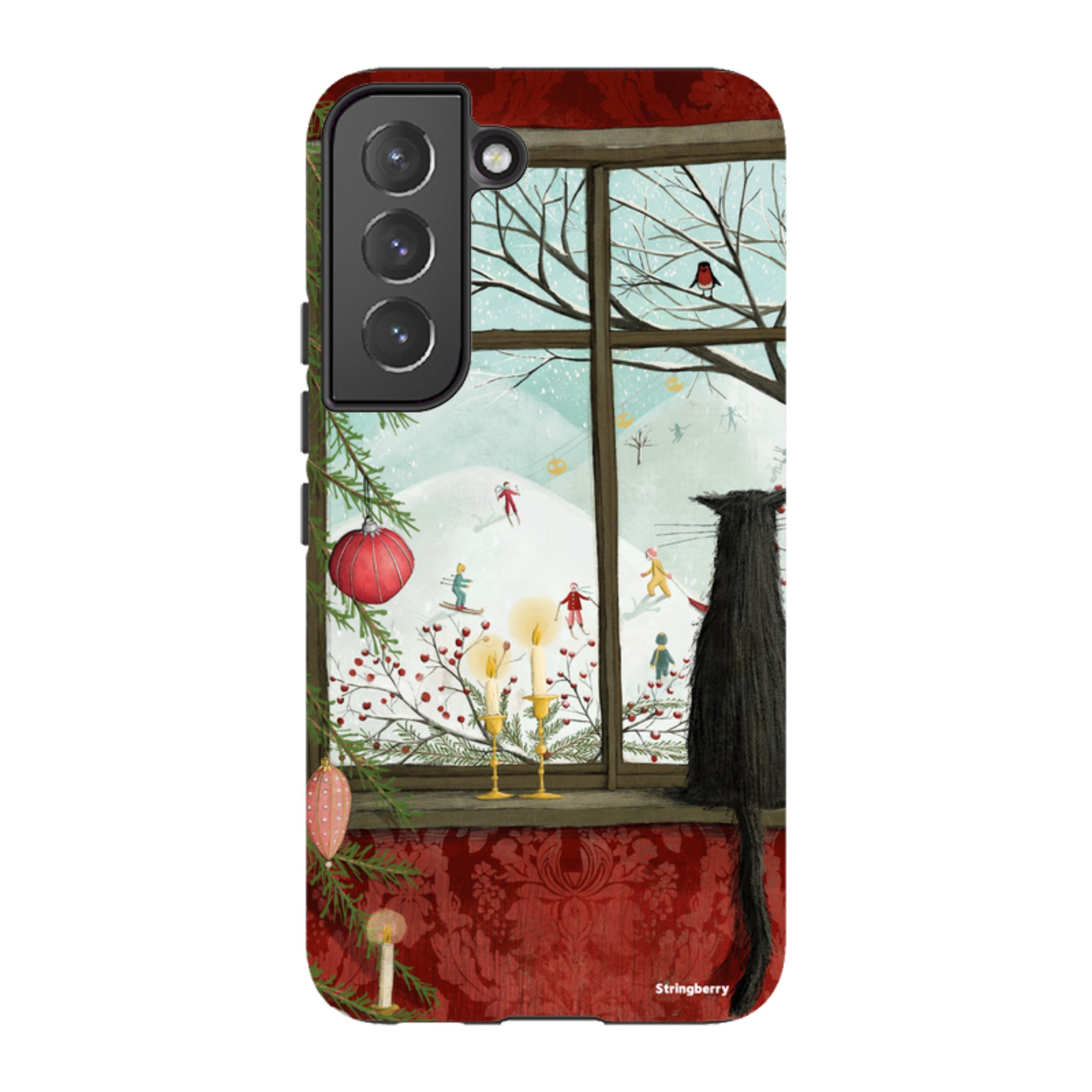 Samsung Tough Case - Christmas Window By Maja Lindberg