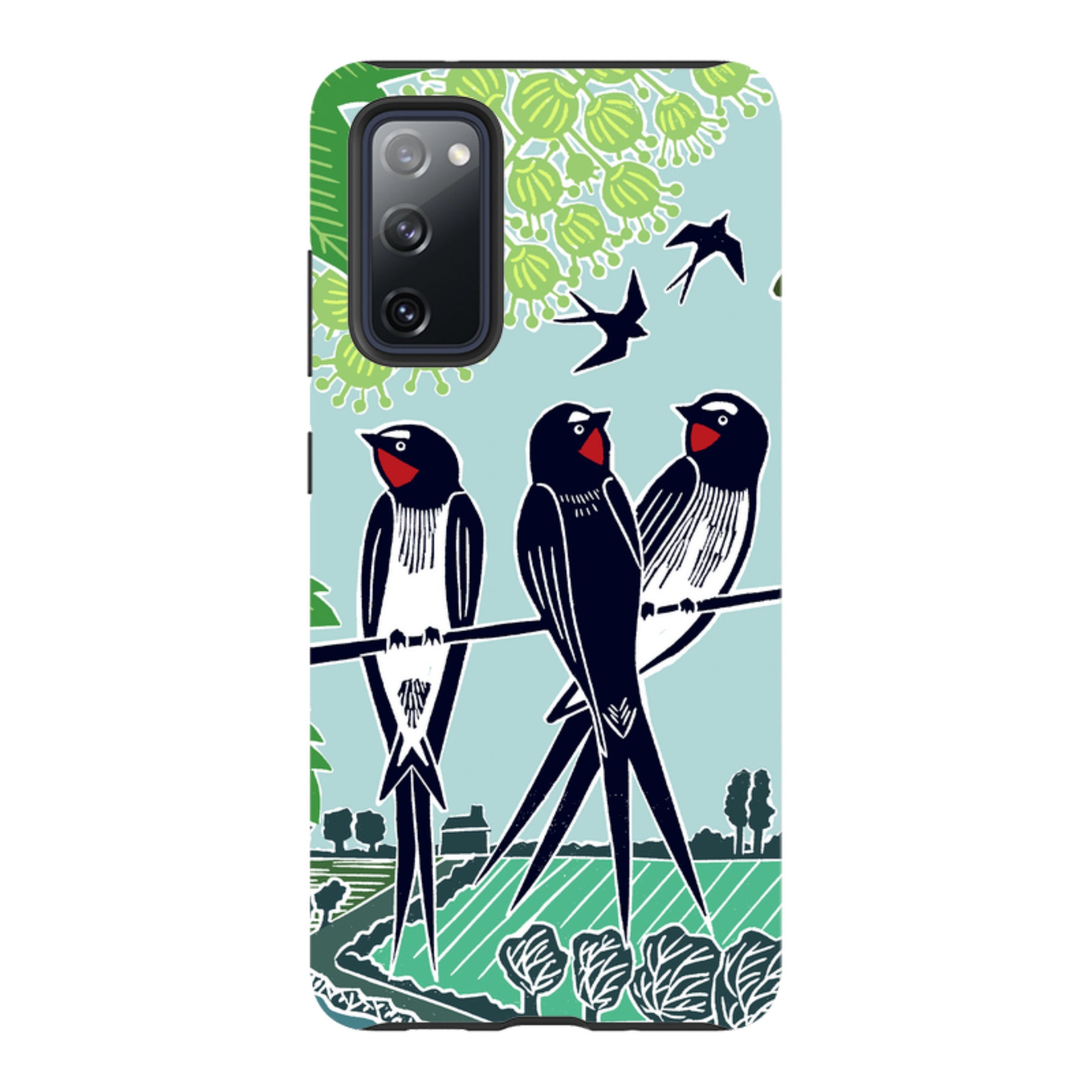 Samsung Tough Case - Swallows By Kate Heiss