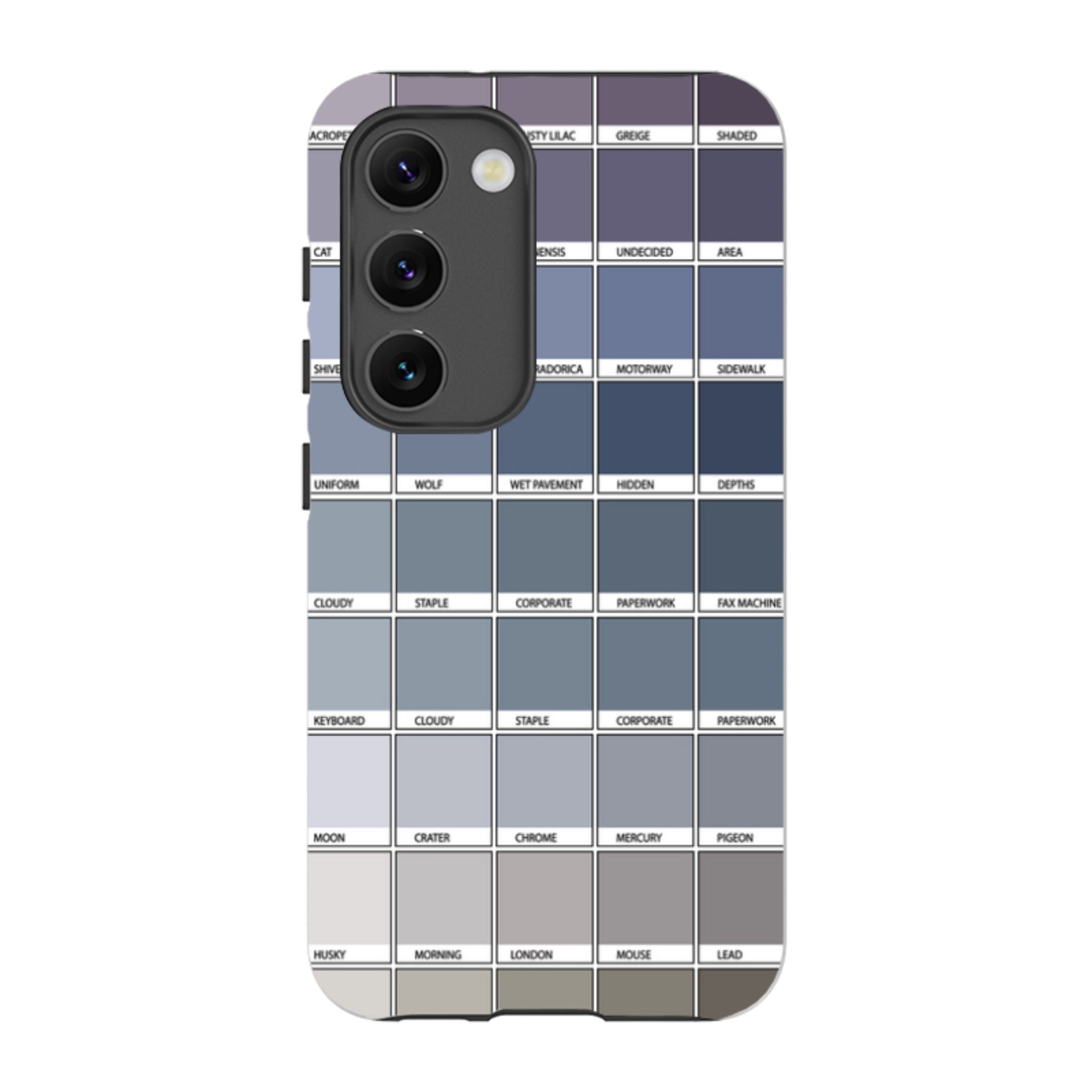 Samsung Tough Case - Grey Chromology By Kitty Joseph