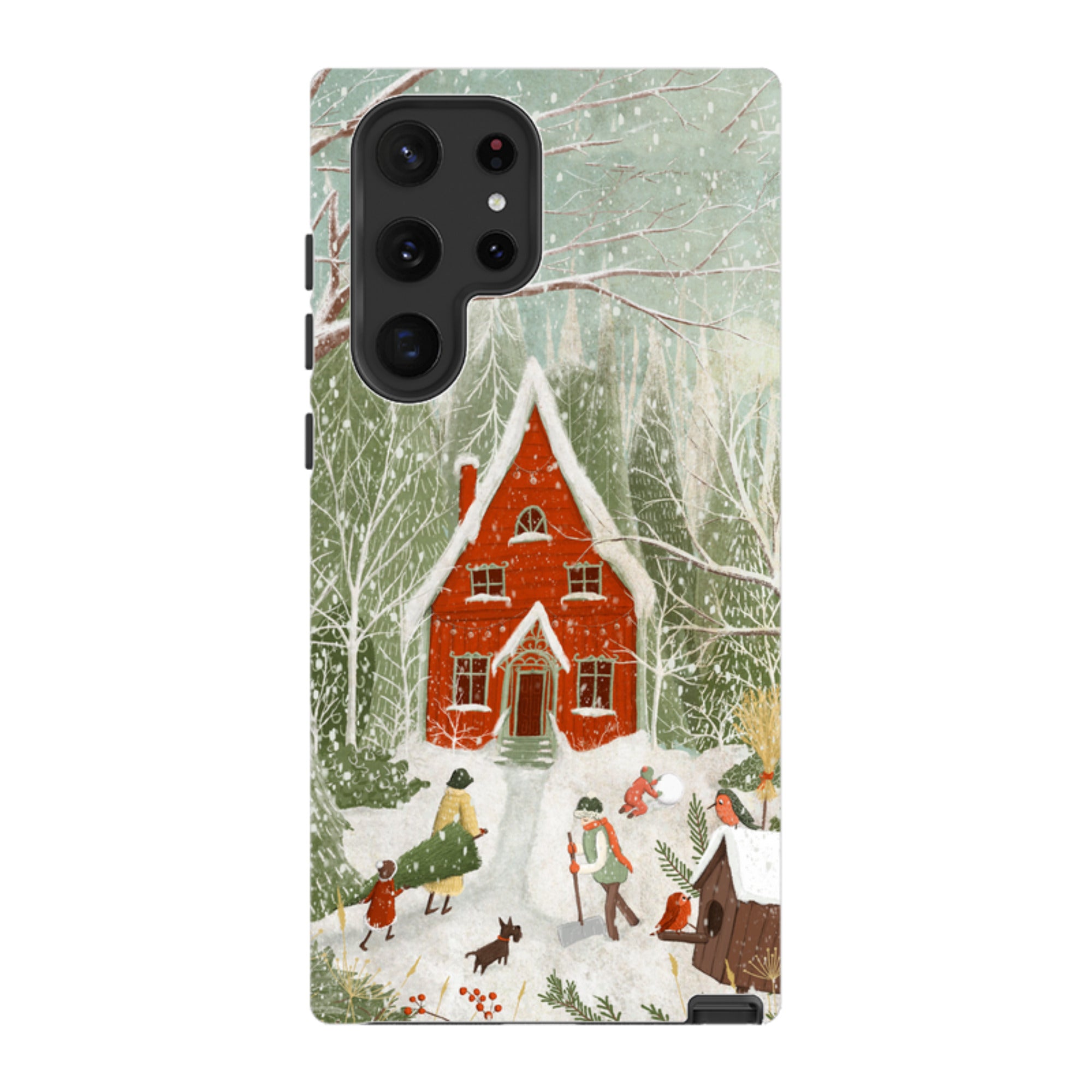 Samsung Tough Case - Christmas Garden Day By Maja Lindberg