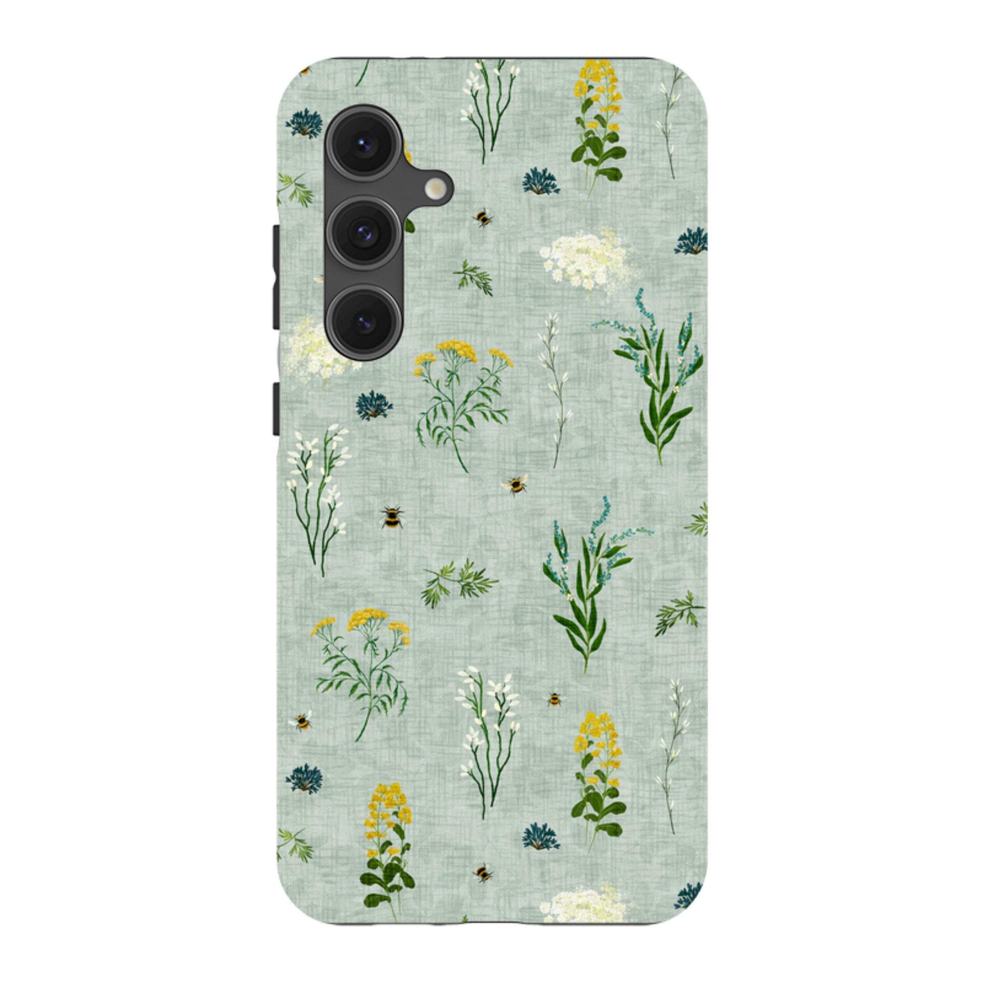 Samsung Tough  Case - Song Bird Florals and Bees By Katherine Quinn
