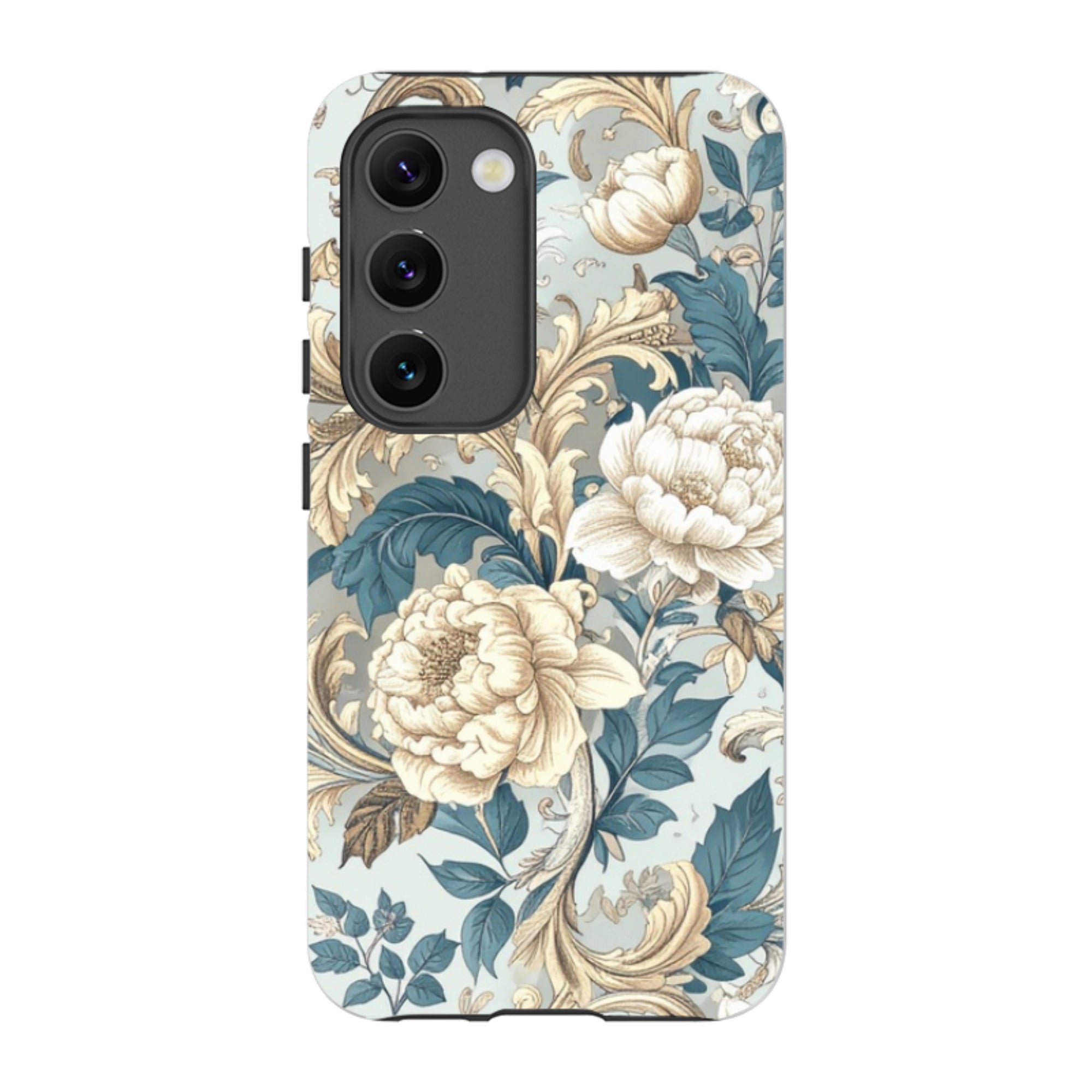 Samsung Tough  Case - Blue and Gold Summer