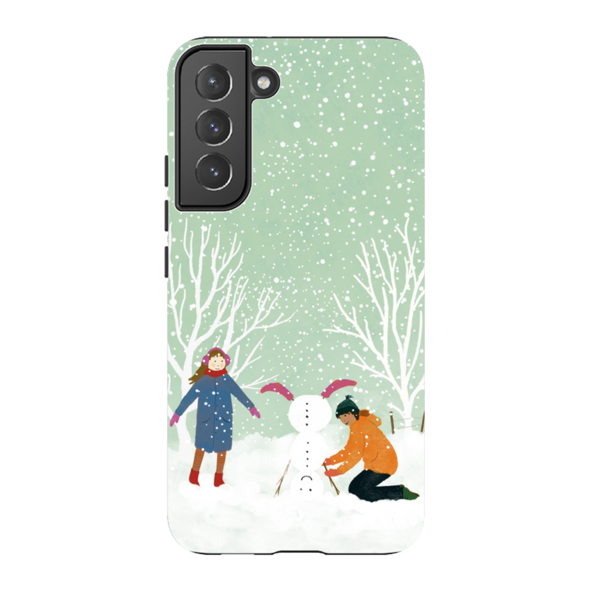 Samsung Tough Case - Snowball Building By Katherine Quinn