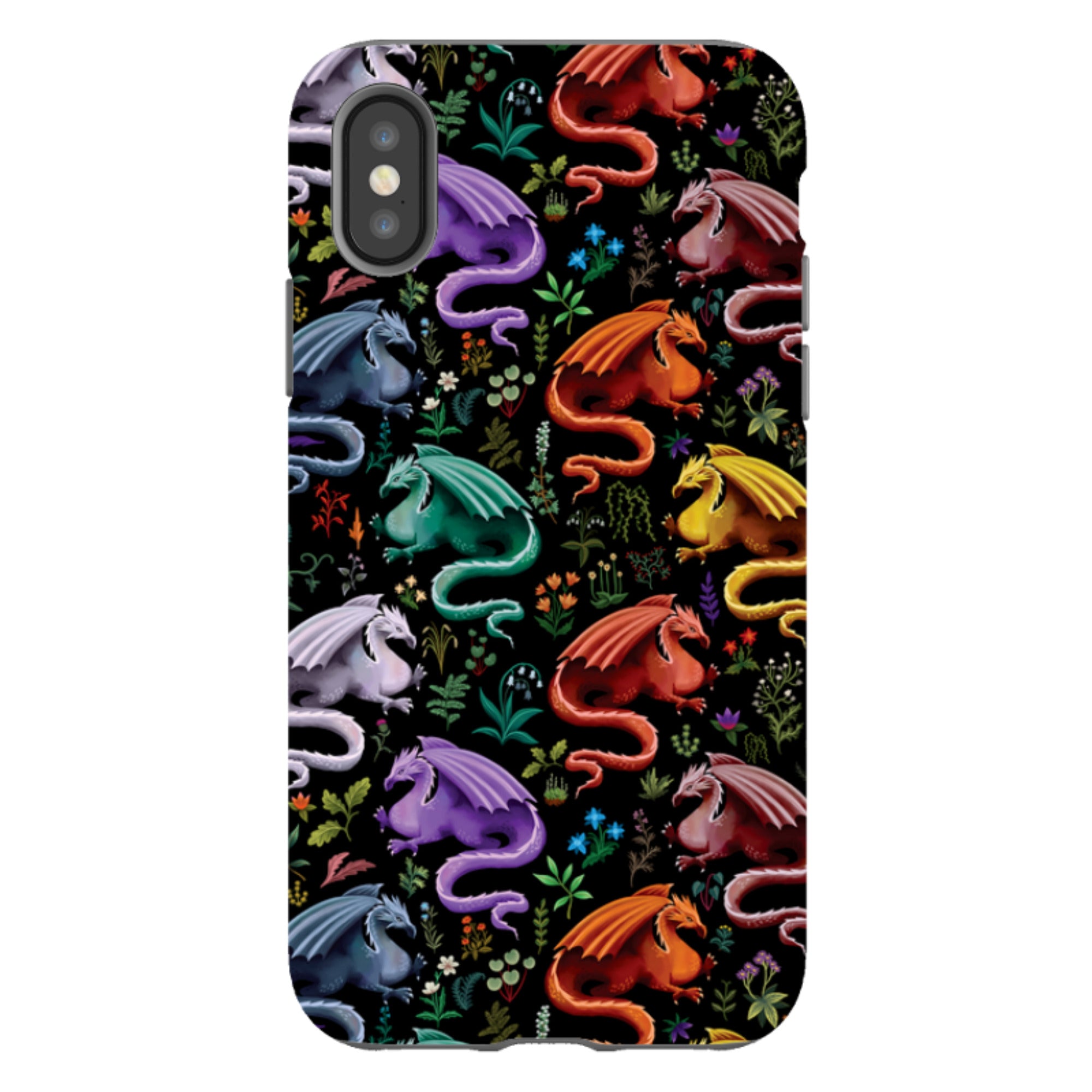 iPhone Tough Case - Dragons By Anna Stead
