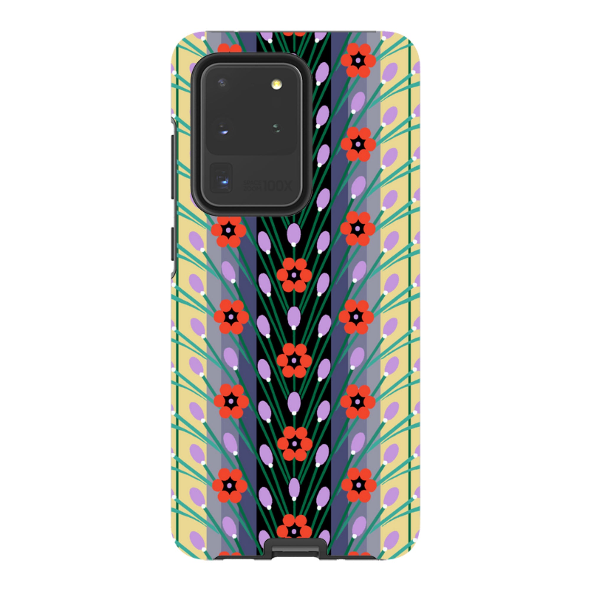 Samsung Tough  Case - Lavender Yellow By Cressida Bell