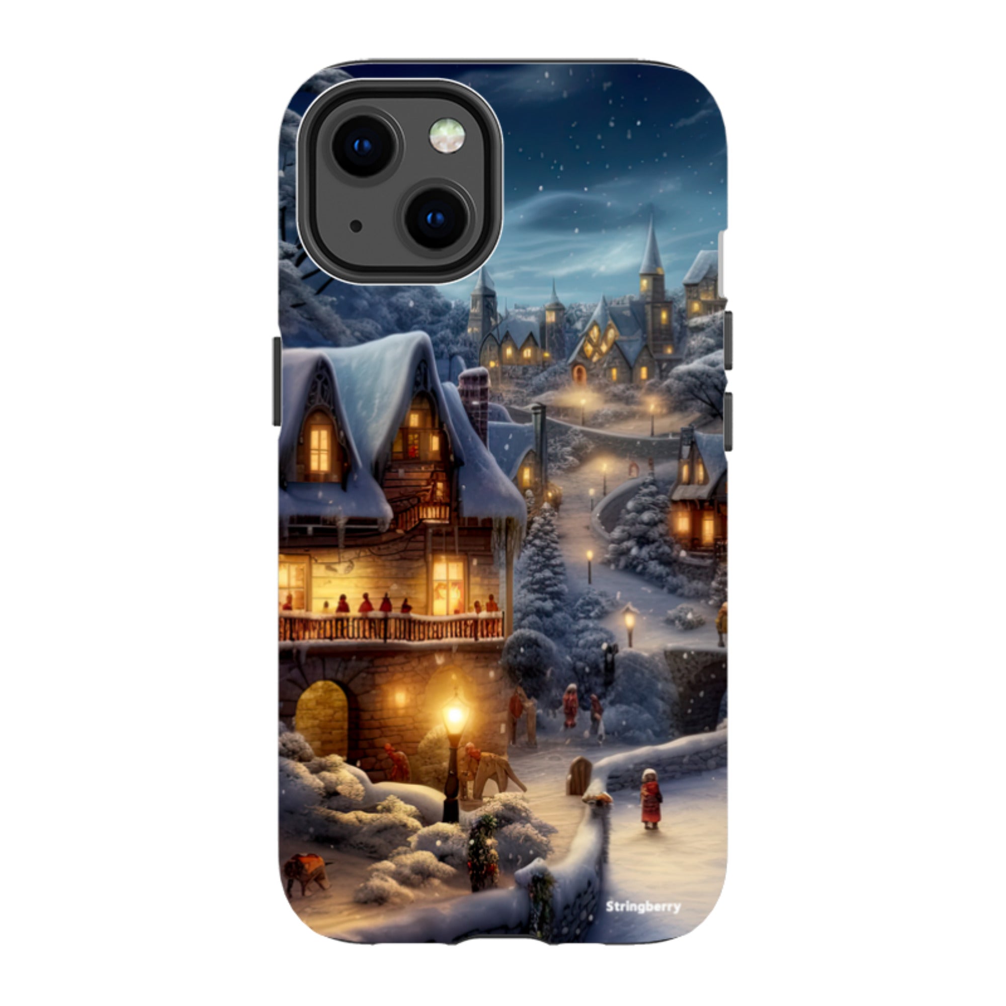 iPhone Tough Case - Scandinavian Winter Night