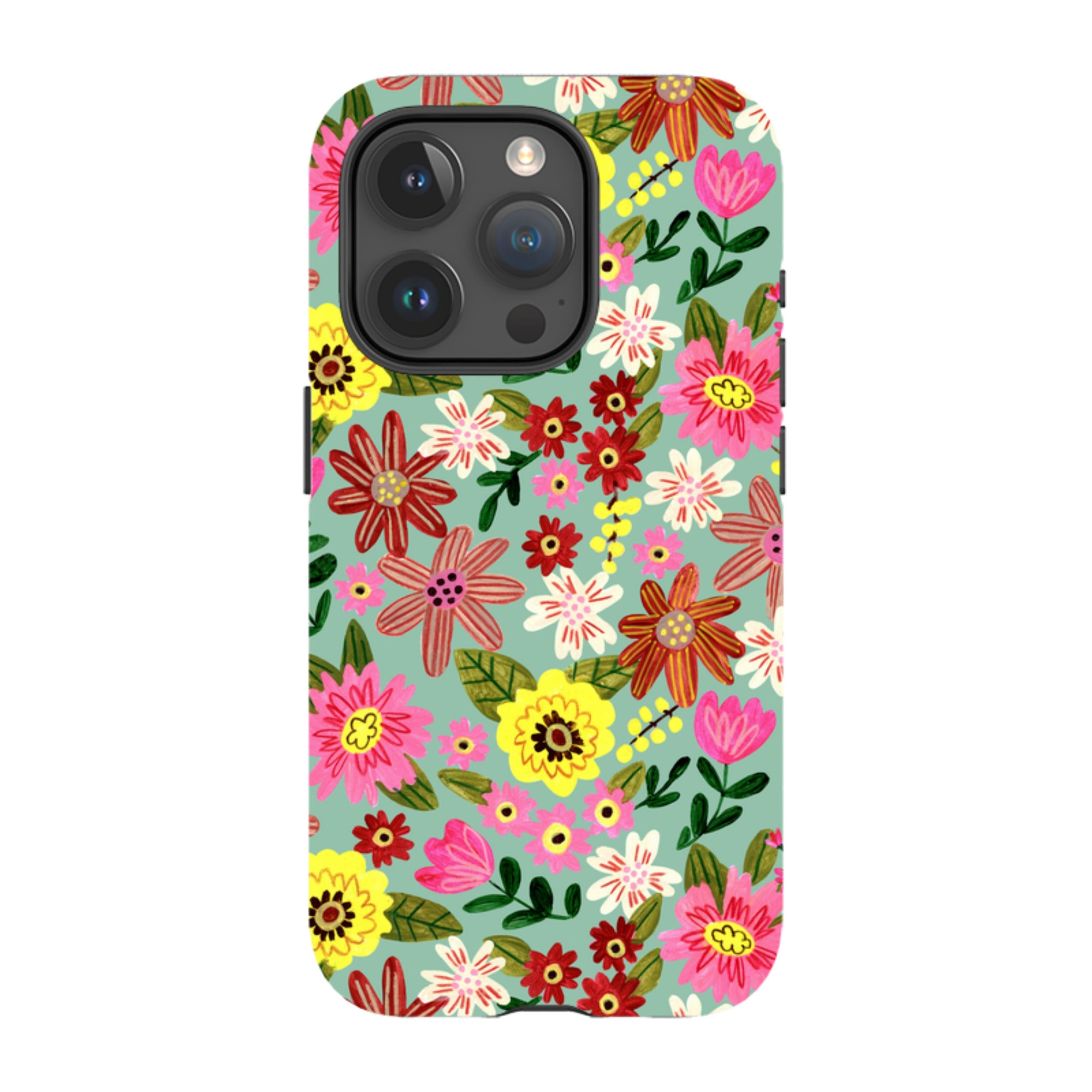 iPhone MagSafe Tough Case -  Spring Floral II By Caroline Bonne Muller
