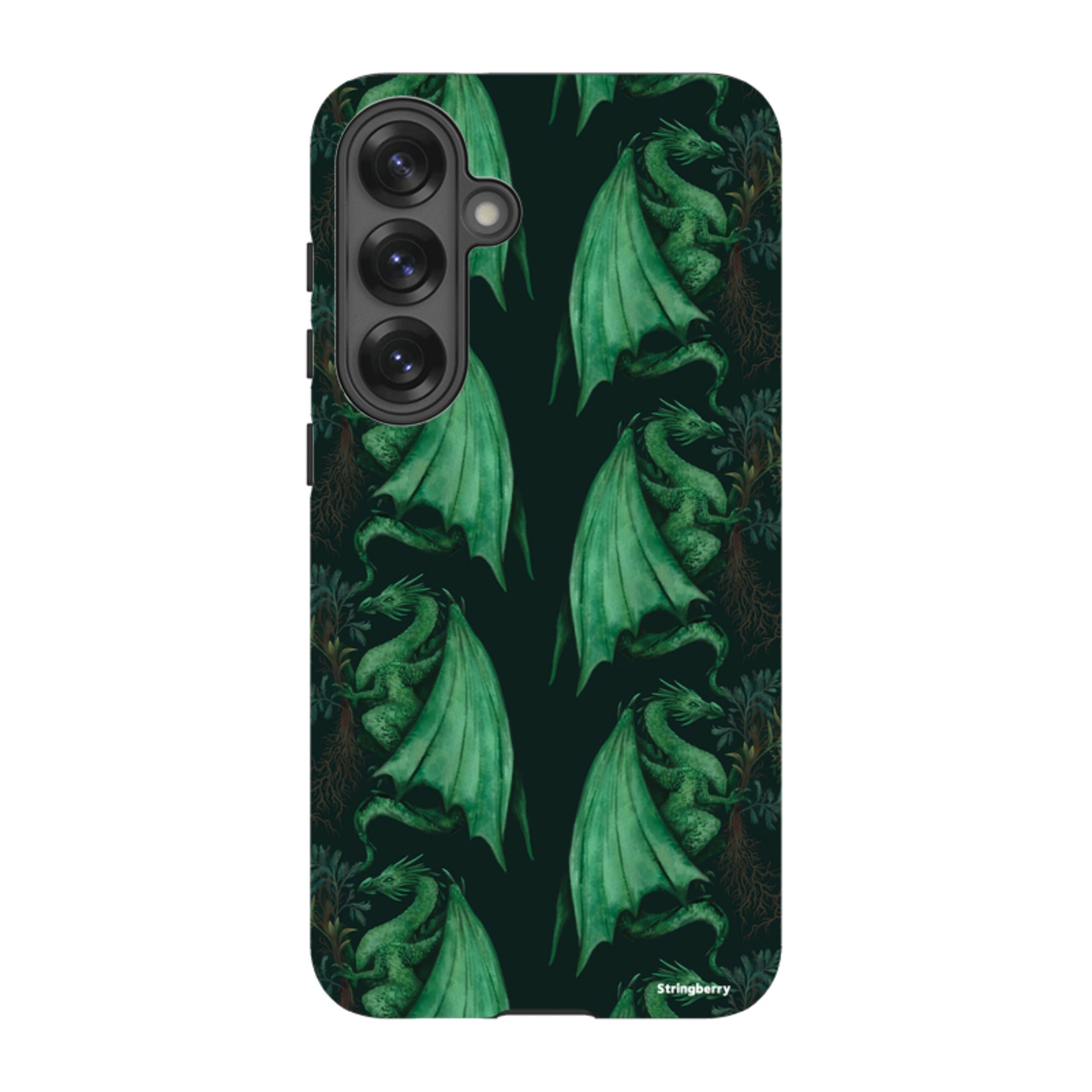 Samsung Tough Case - Arbor Dragon Pattern By Anna Stead