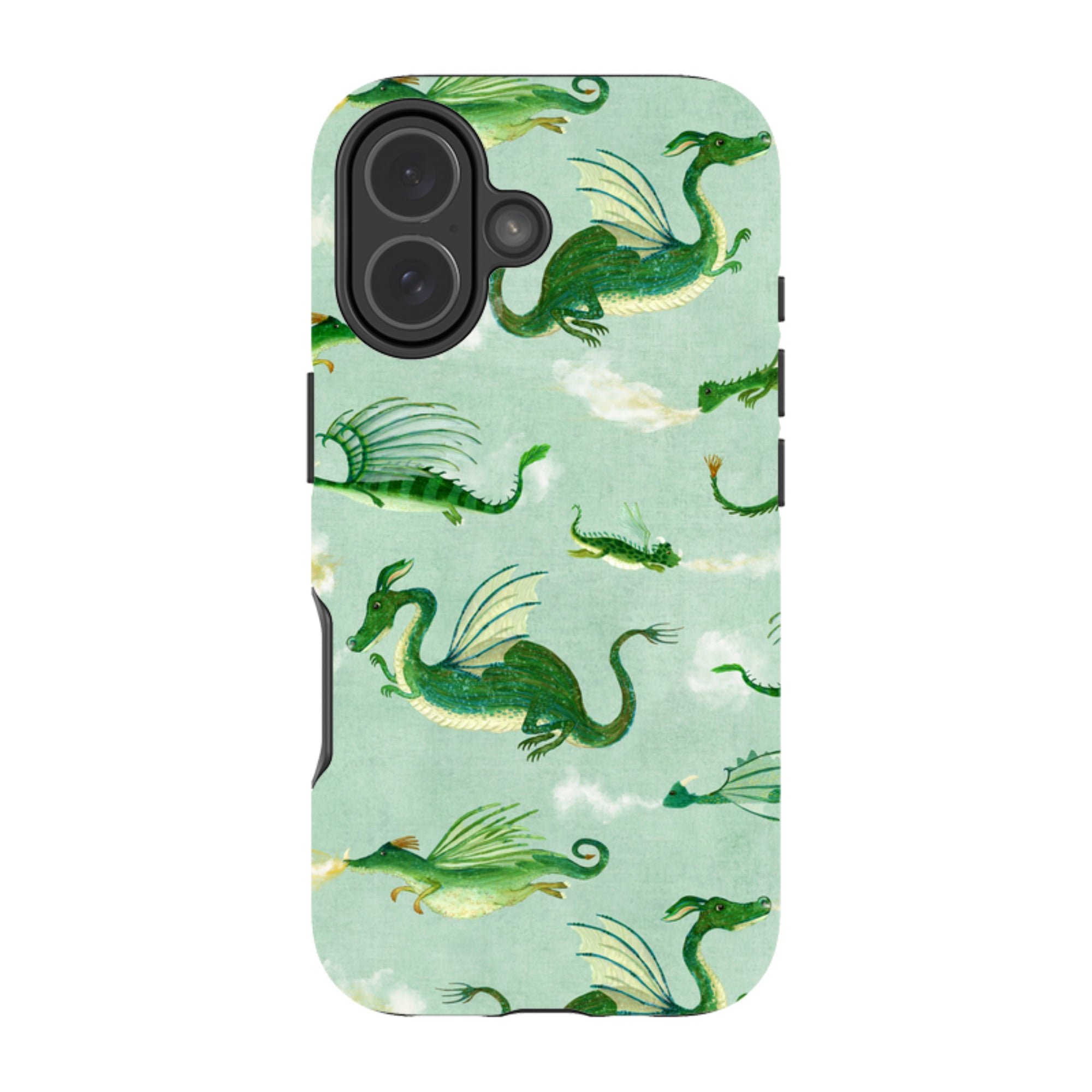 iPhone Tough Case - Dragons By Katherine Quinn