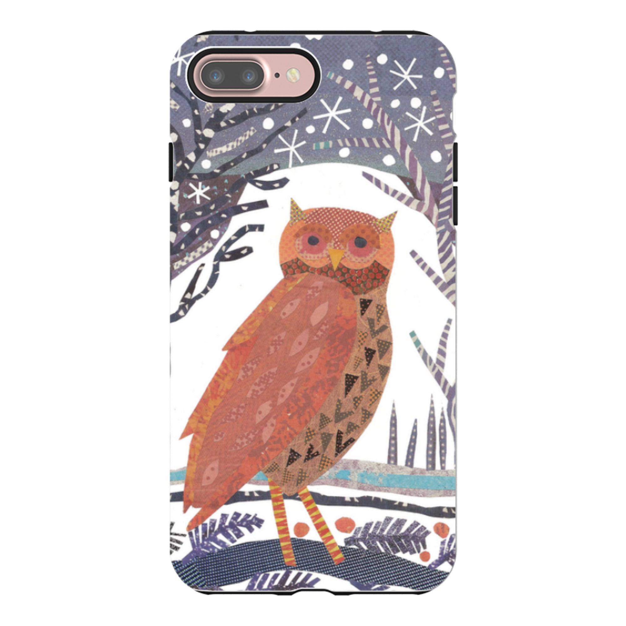 iPhone Tough Case - Winter Owl By Jane Robbins