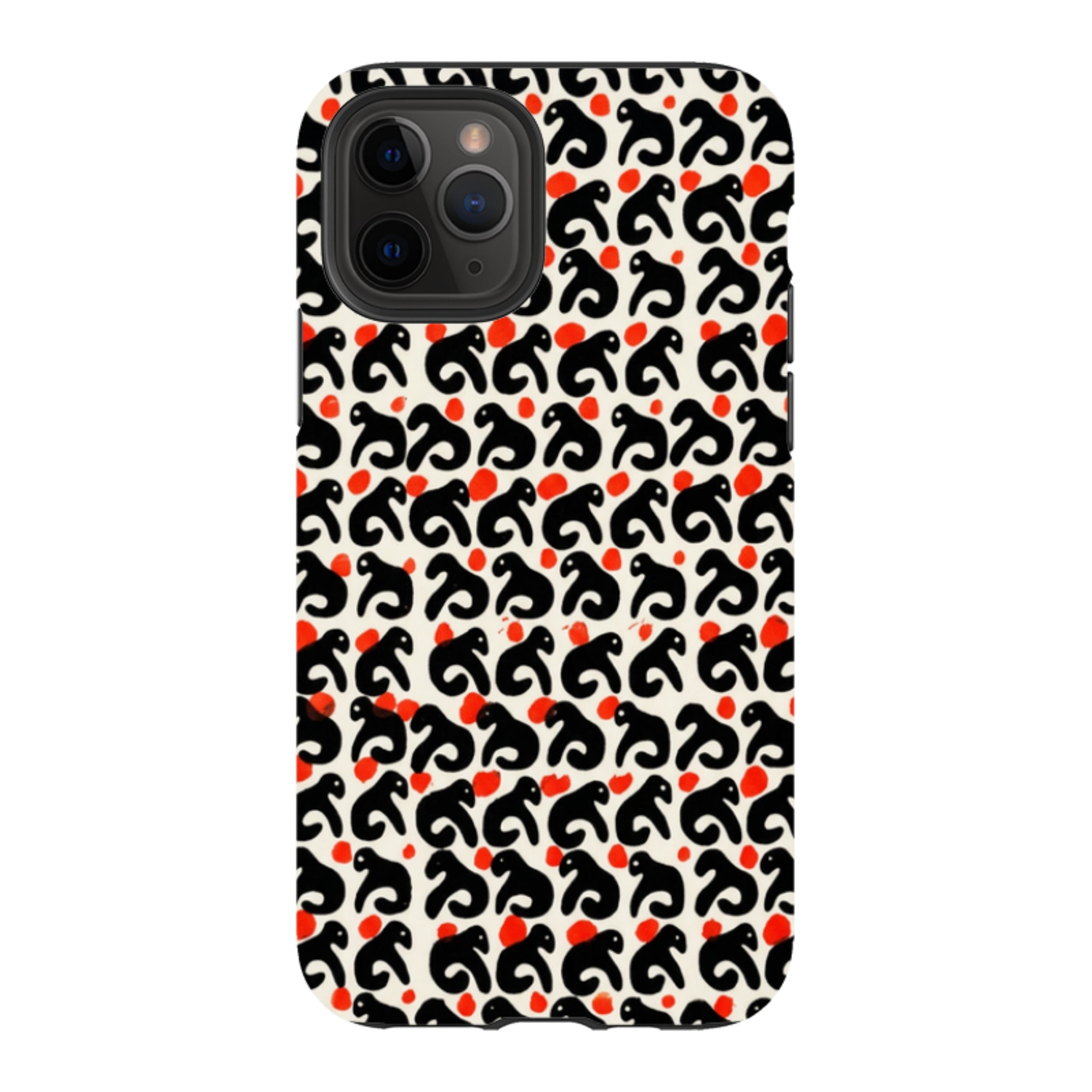 iPhone Tough Case - Abstract Cutouts