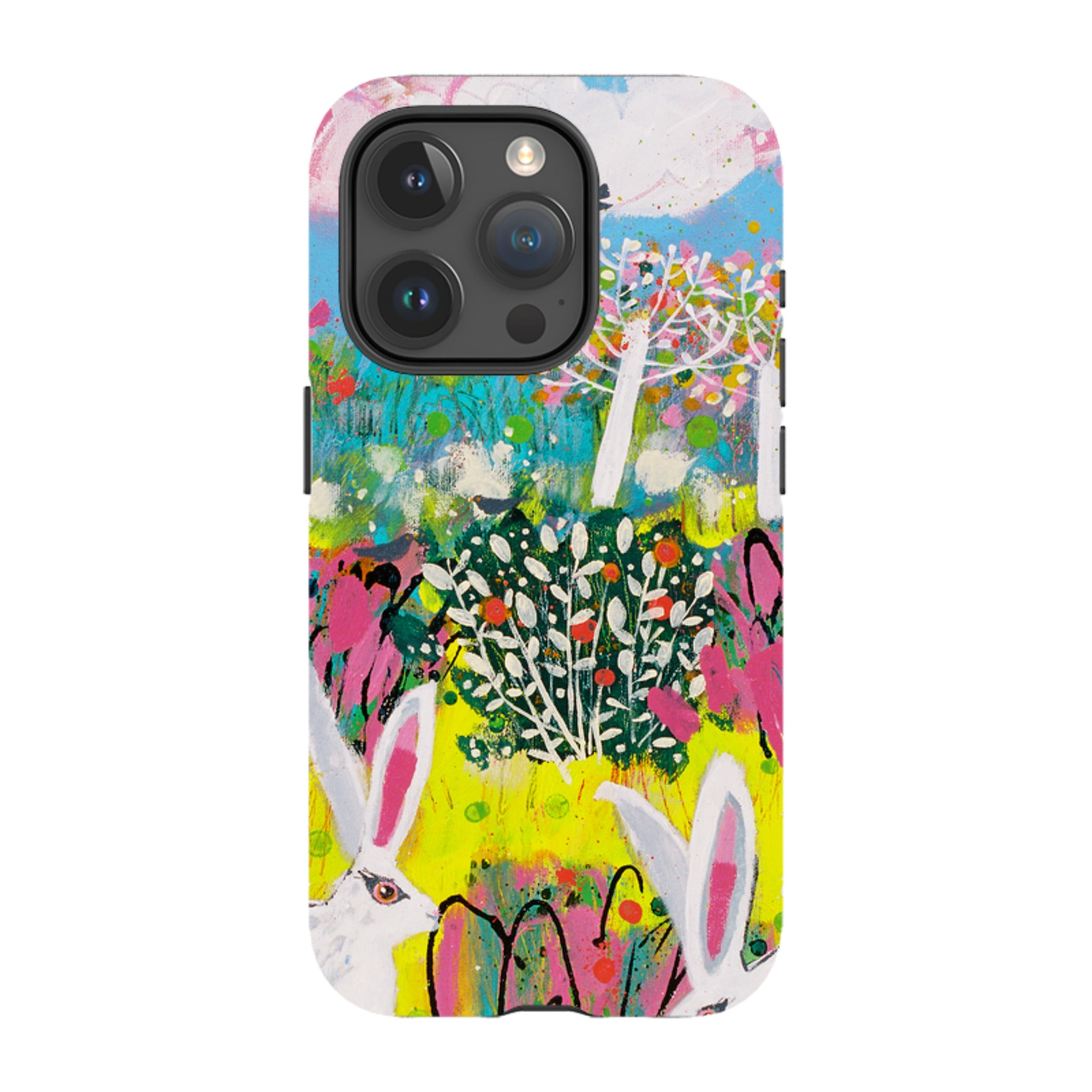 iPhone Tough Case - Bunnies By Claire West