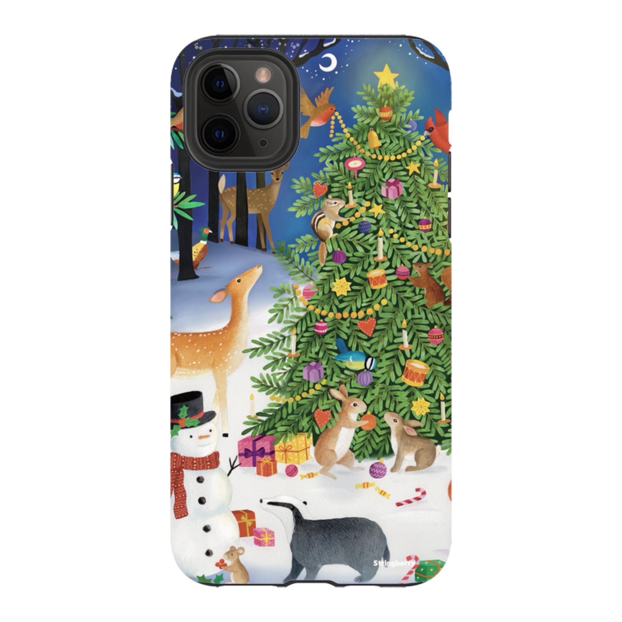 iPhone Tough Case - Xmas Pattern IV By Bex Parkin