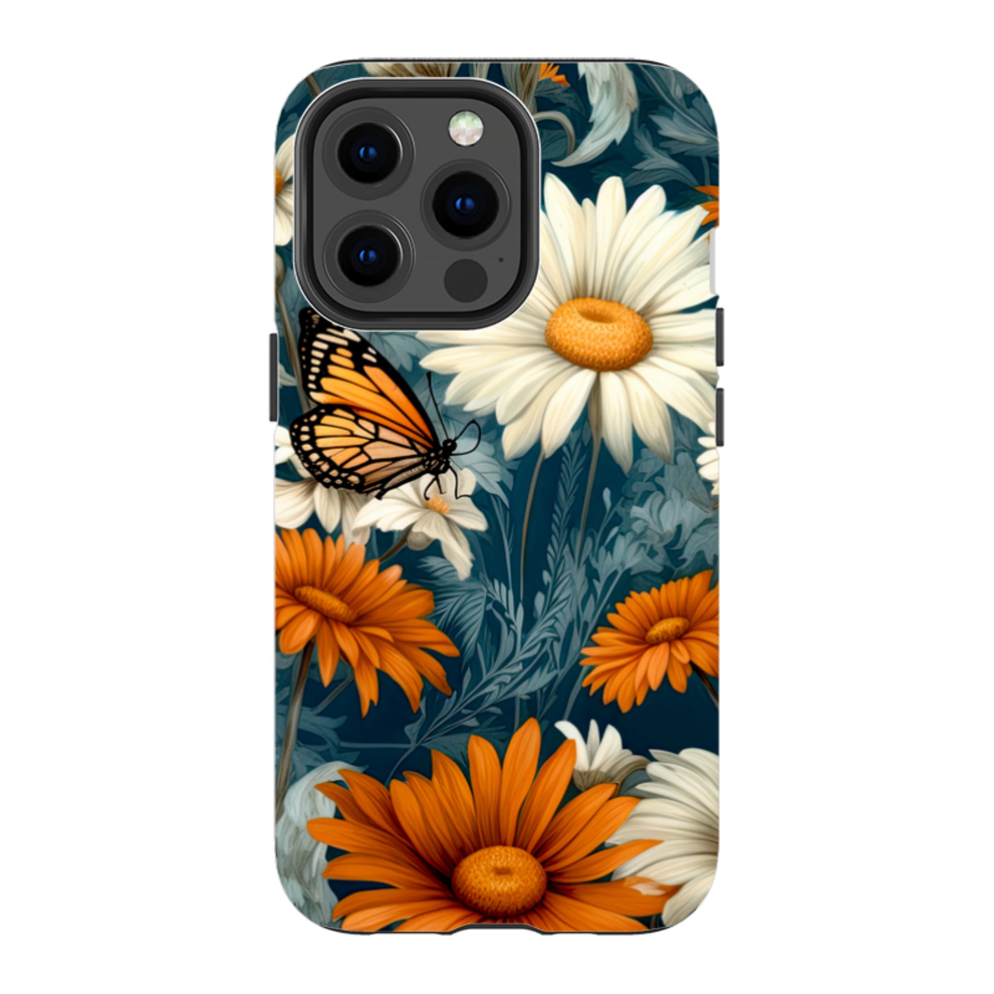 iPhone MagSafe Tough Case - Butterfly Daisies