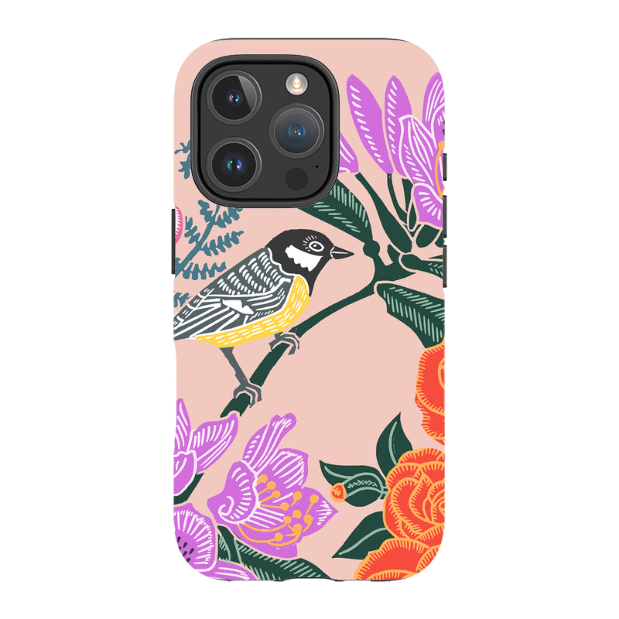 iPhone Tough Case - Camelia By Kate Heiss