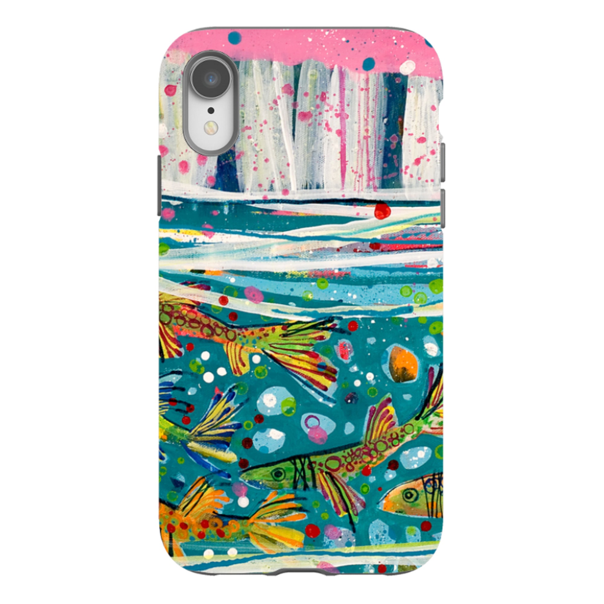 iPhone Tough Case - Something Fishy By Claire West