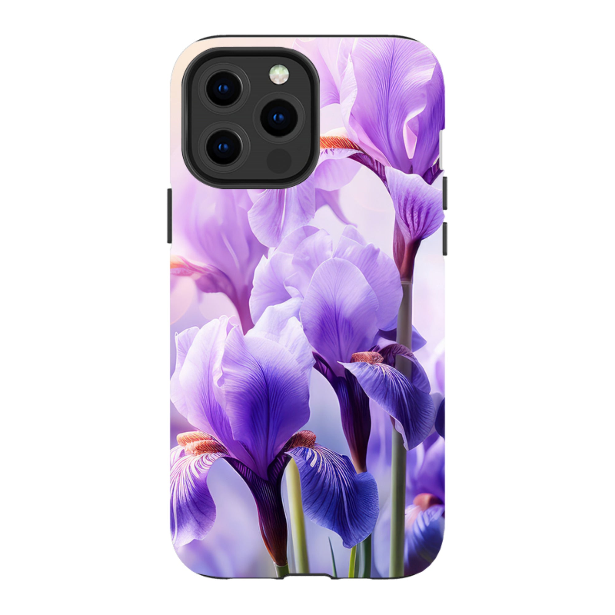 iPhone Tough Case -Mauve Floral II