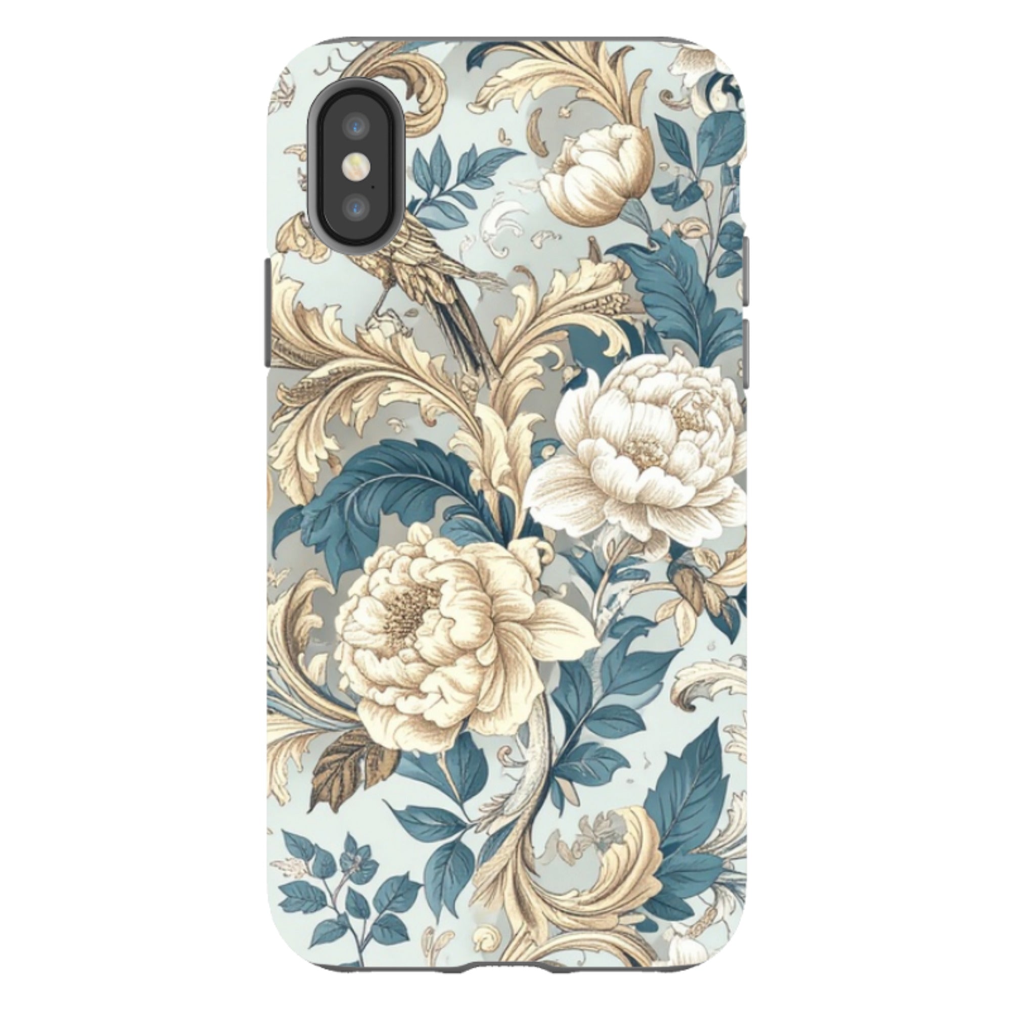 iPhone Case - Blue and Gold Summer