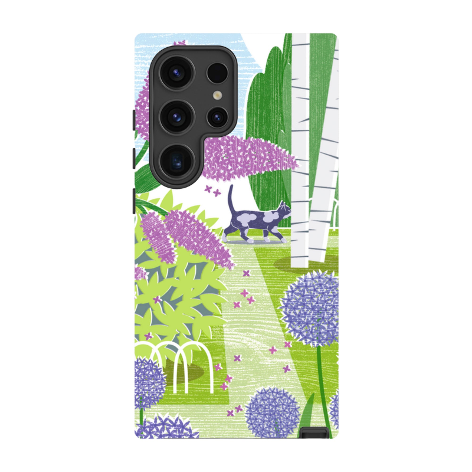 Samsung Tough Case - Lilac And Alliums By Liane Payne