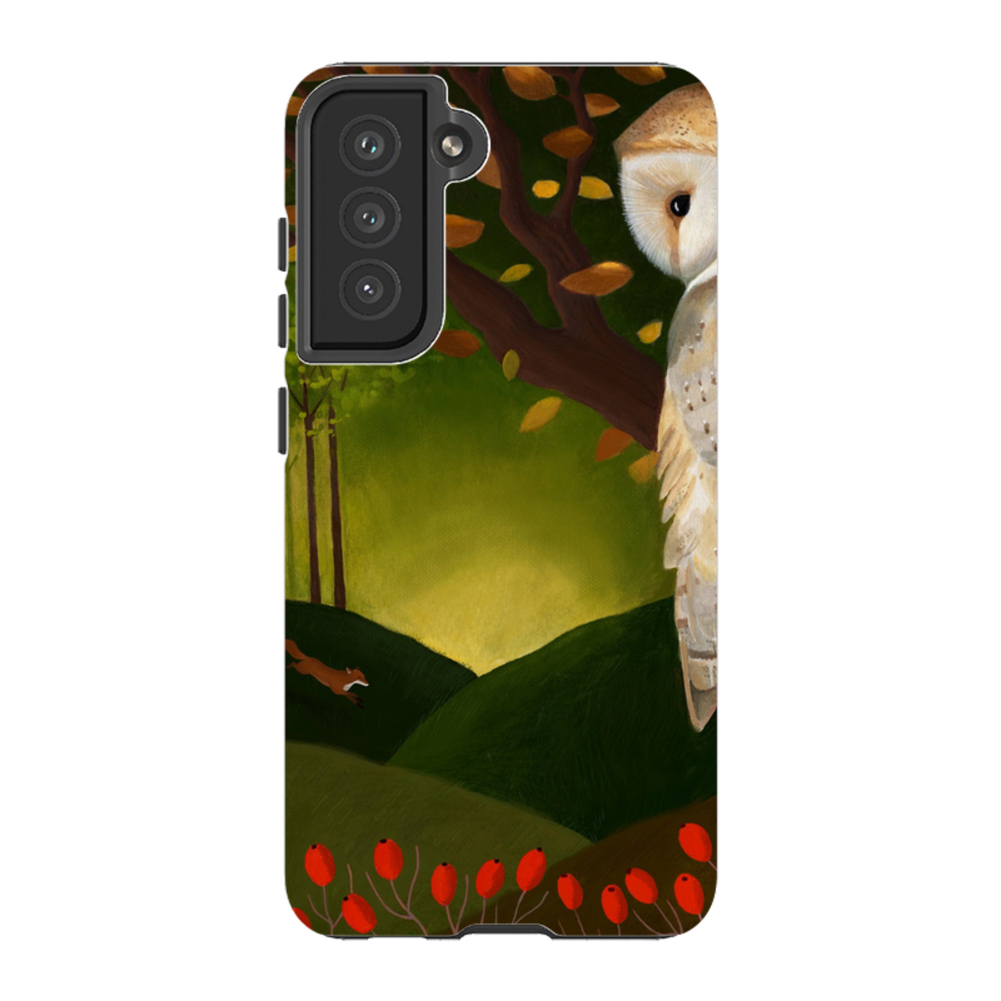 Samsung Tough Case - Autumn Owl And Fox By Bex Parkin