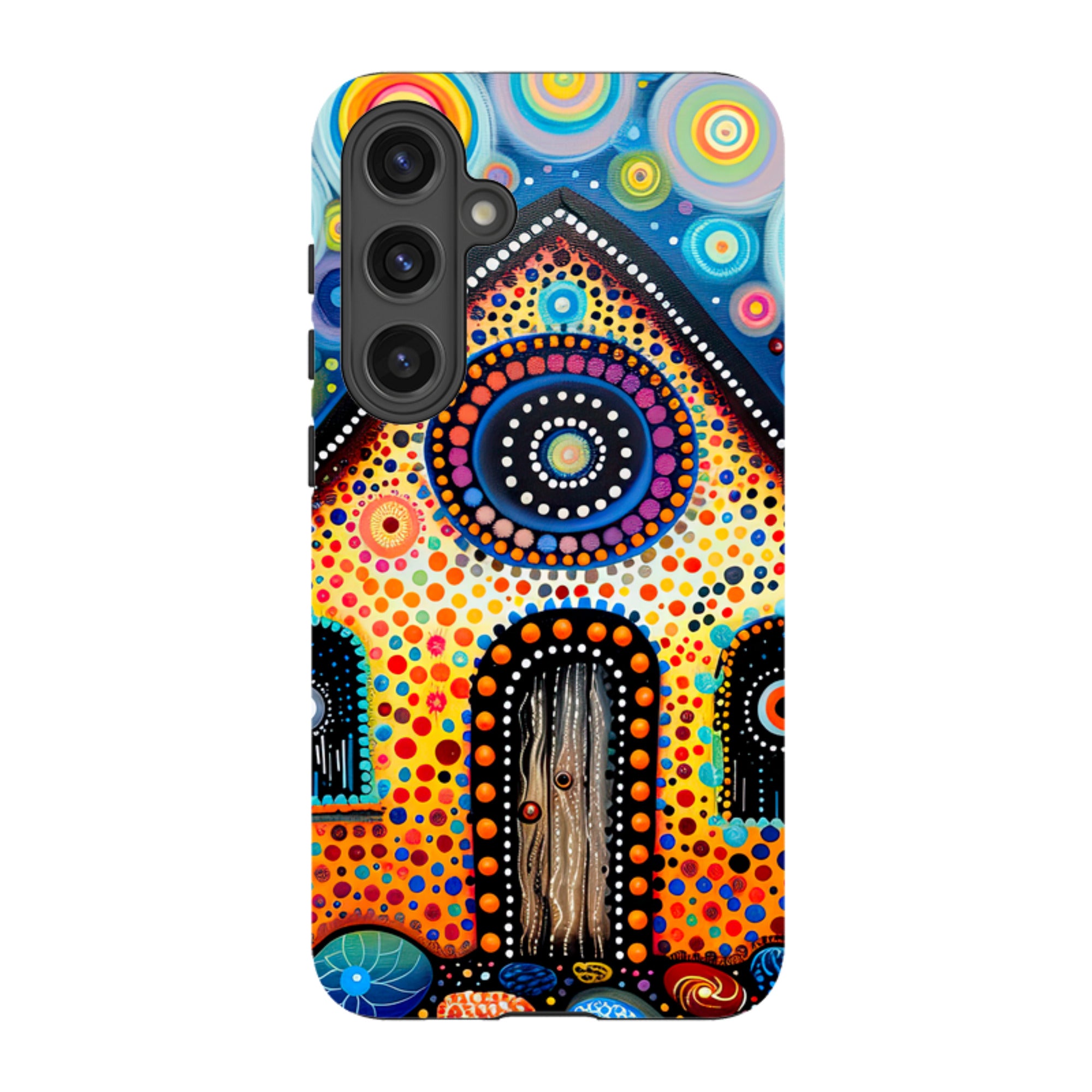 Samsung Tough Case - Folk Art House III