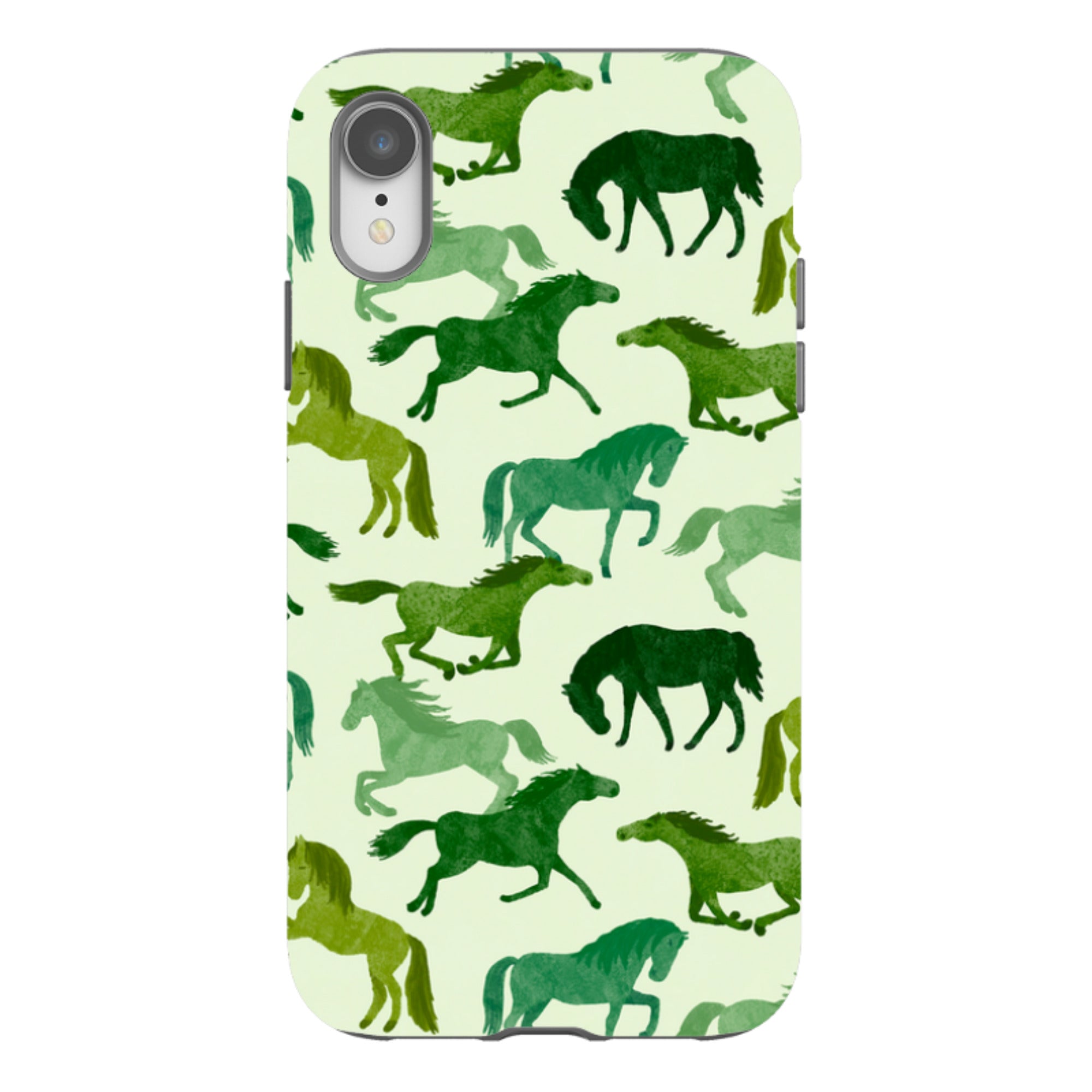 iPhone Tough Case - Wild Horses By Katherine Quinn
