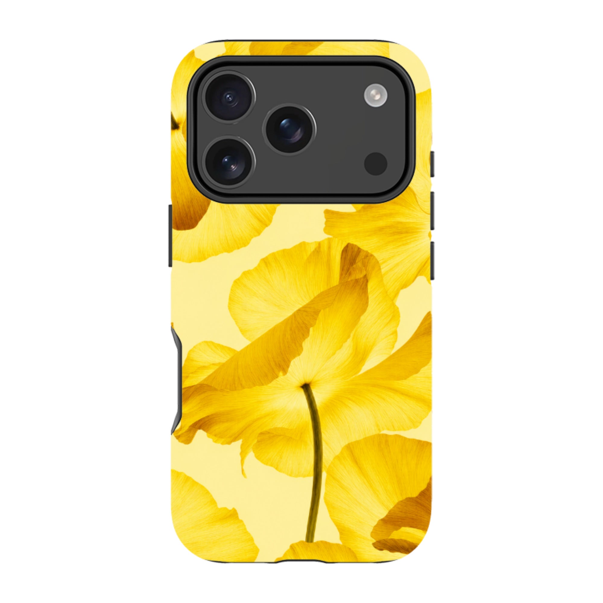 iPhone MagSafe Tough Case - Yellow Poppy