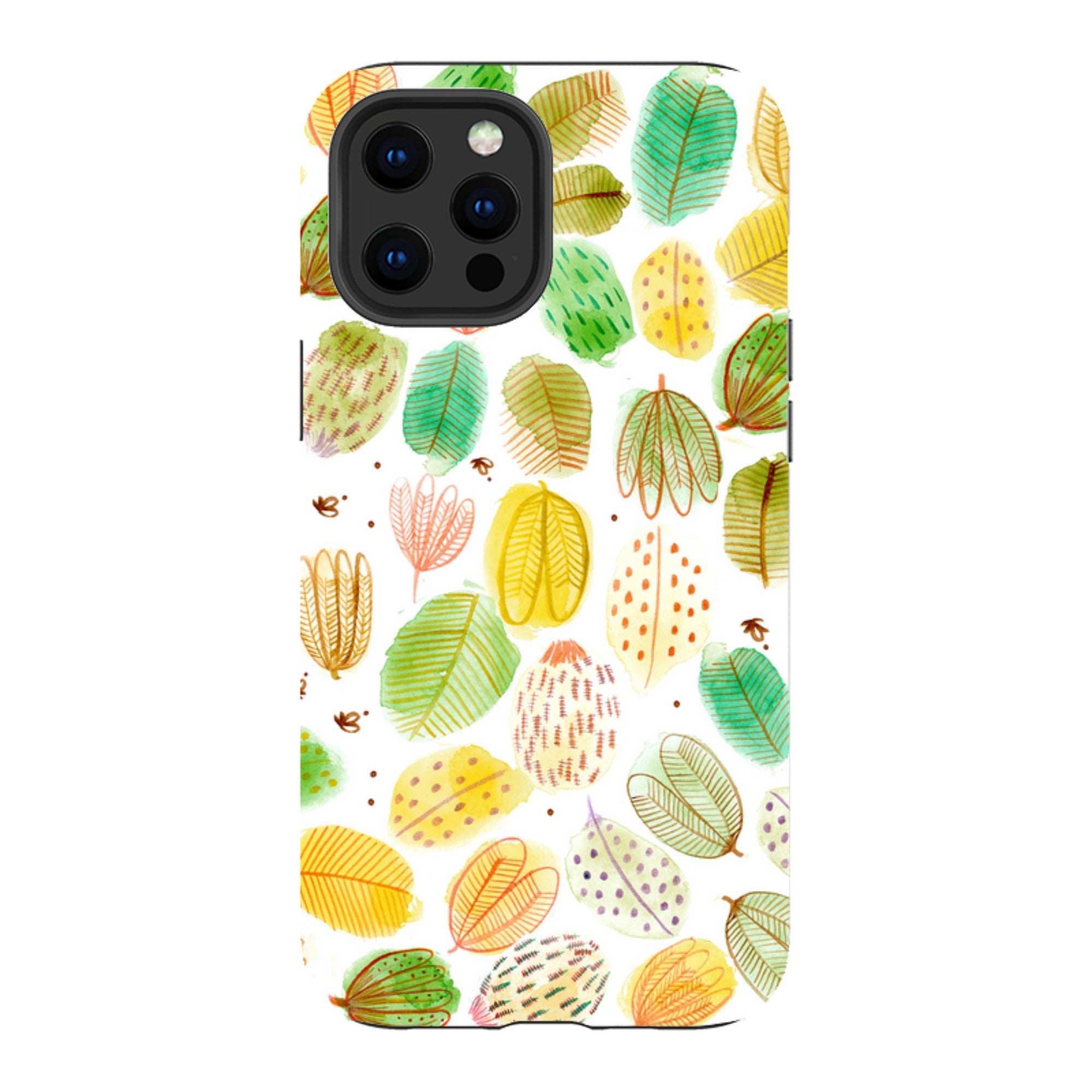 iPhone Tough Case - Leaves By Gabriela Larios