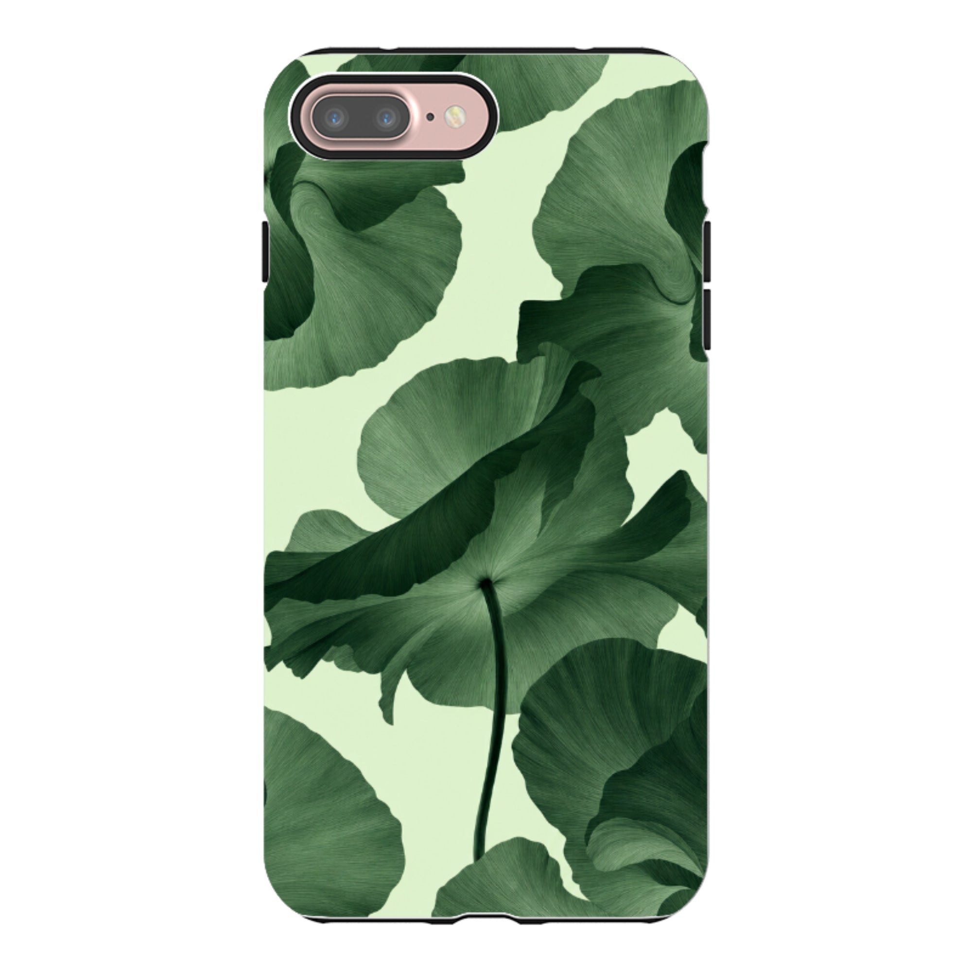 iPhone Tough Case - Sage Green Poppy