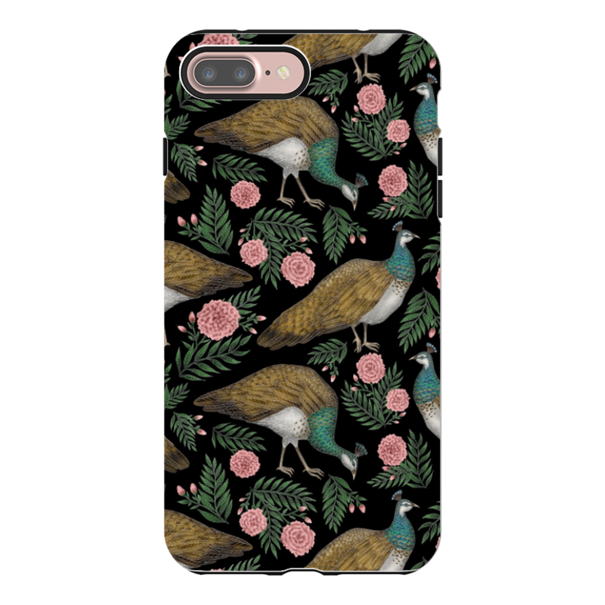 iPhone Tough Case - Peahen By Catherine Rowe