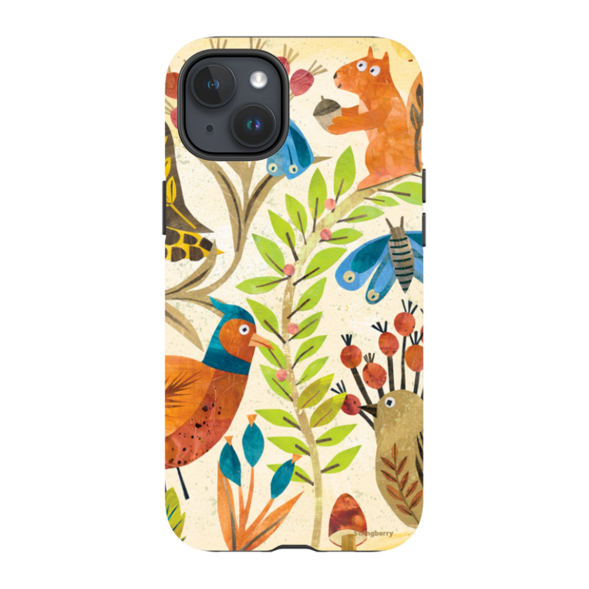 iPhone MagSafe Tough Case - Woodland Friends By Tracey English