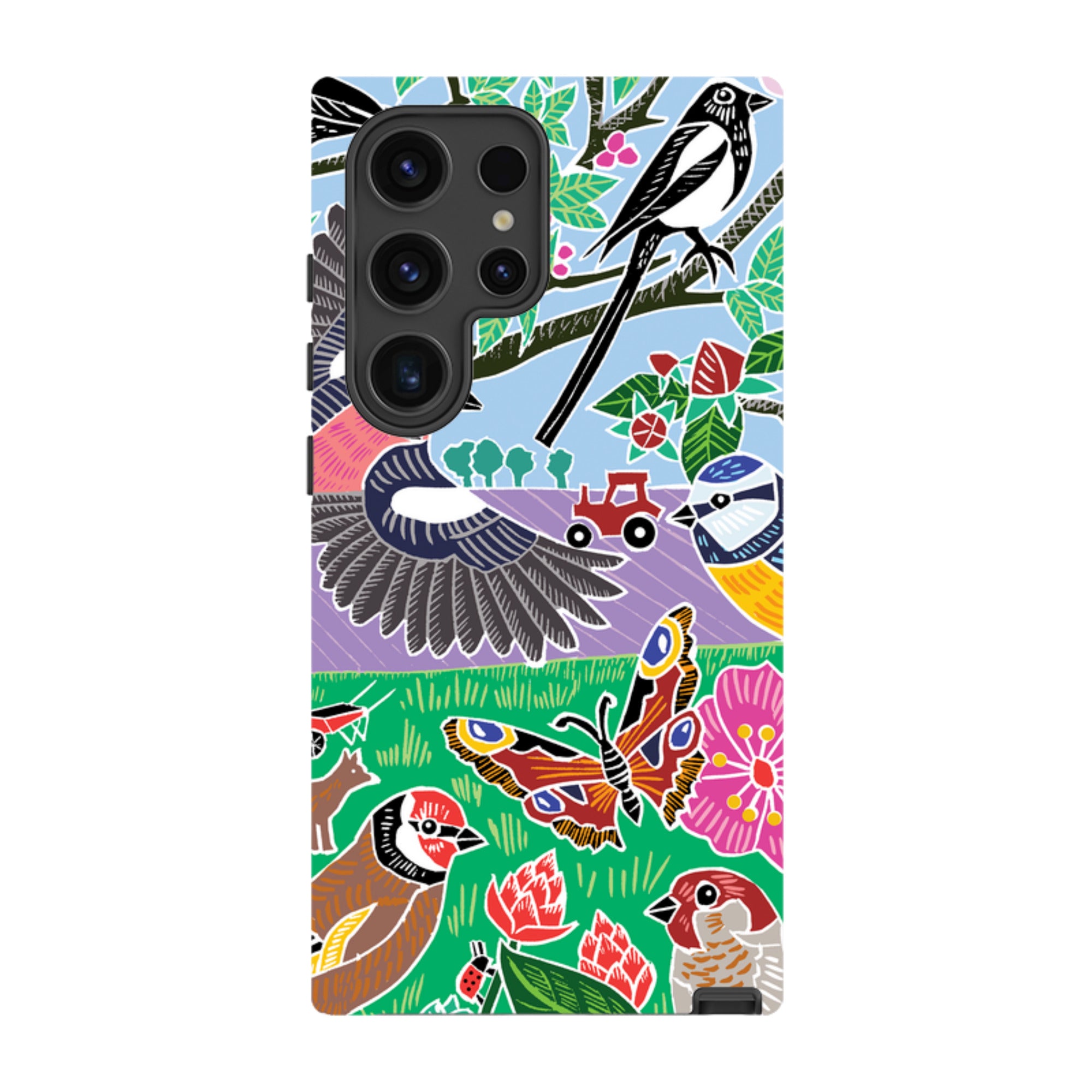 Samsung Tough Case - Garden Bird Jigsaw B By Kate Heiss