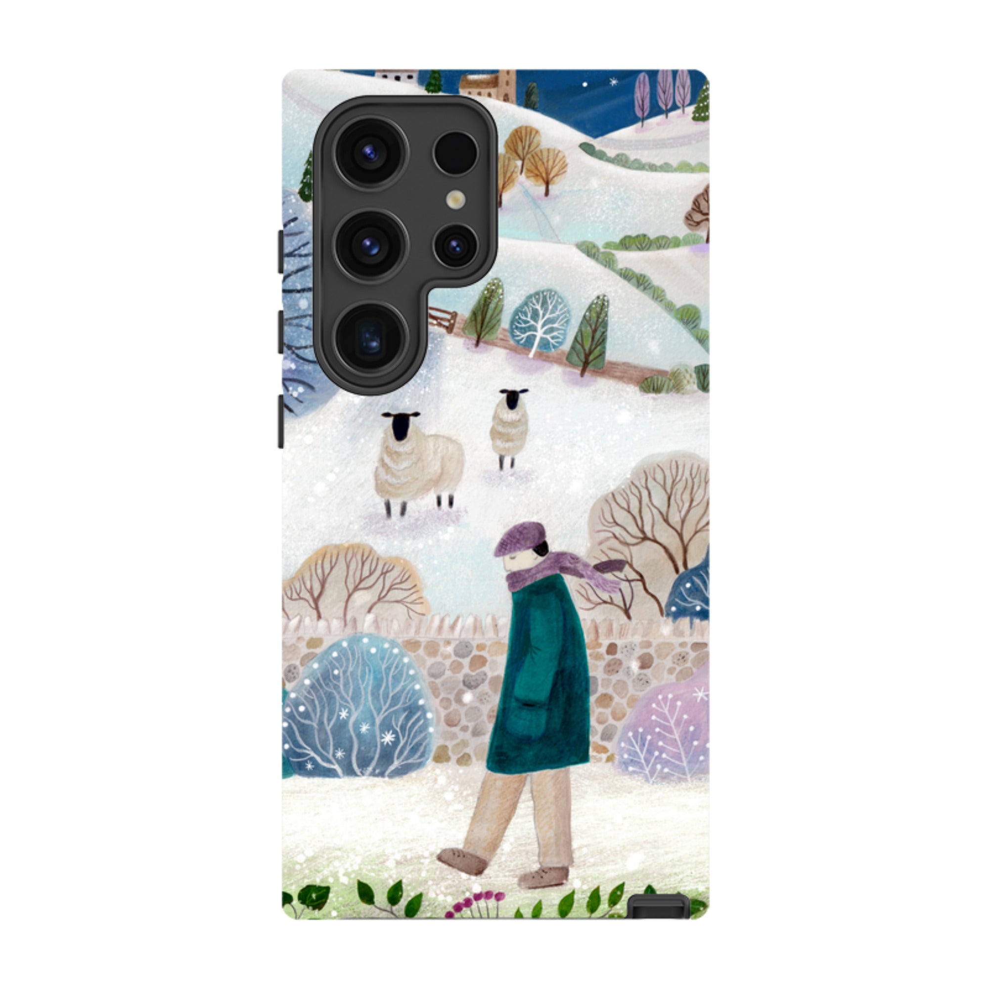 Samsung Tough Case - Across Snowy Fields By Bex Parkin