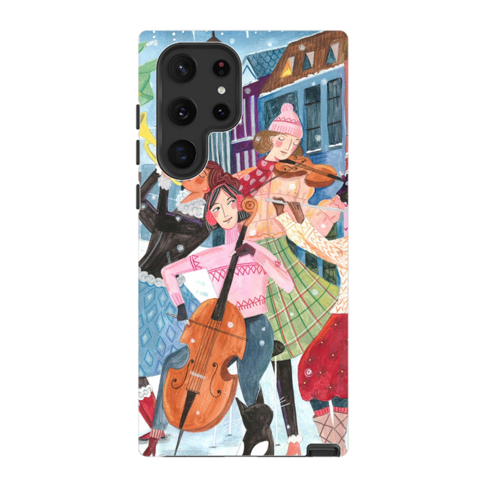 Samsung Tough Case - Musical Winter By Caroline Bonne Muller