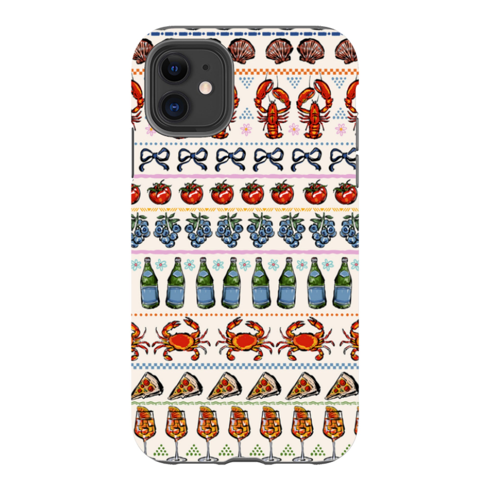 iPhone Case - Crab Pattern