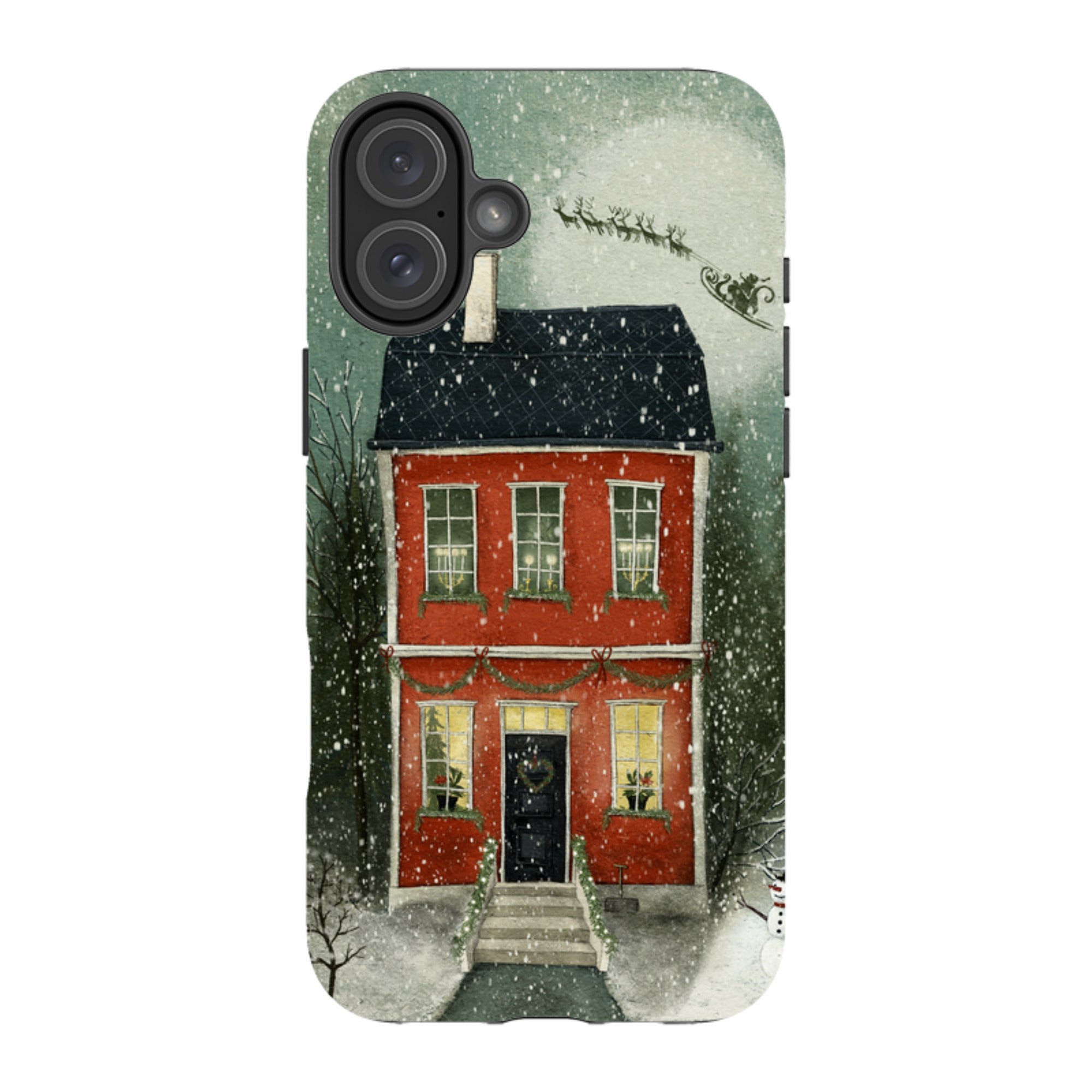 iPhone Tough Case - Night Before Christmas By Maja Lindberg