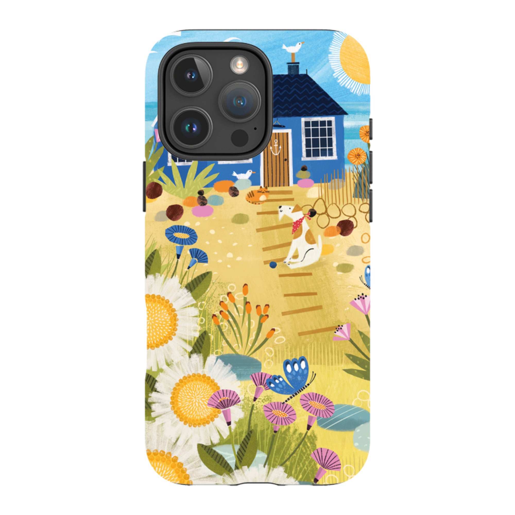 iPhone MagSafe Tough Case - Beach House By Ali Brookes
