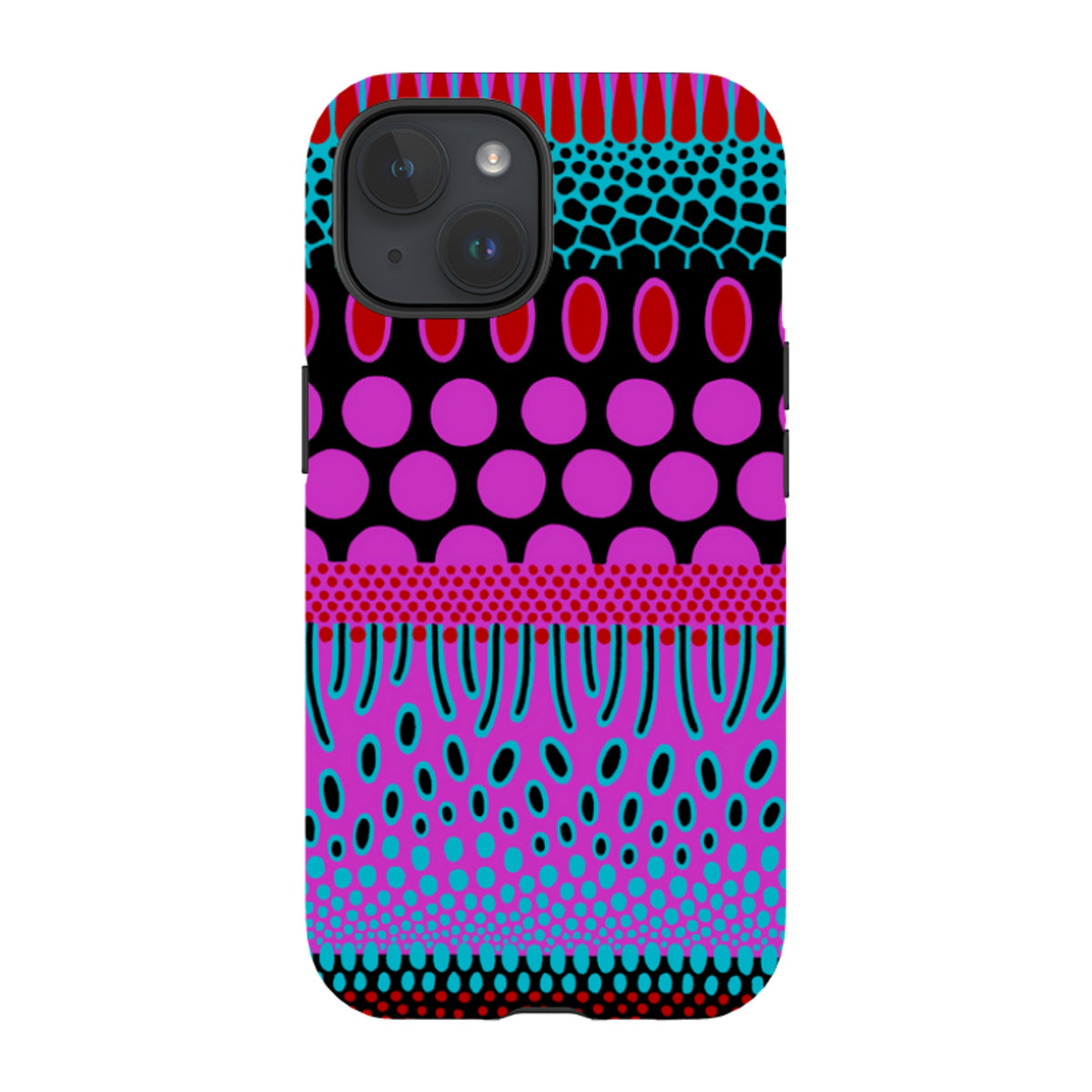iPhone MagSafe Tough Case -  Tropical Spot By Cressida Bell
