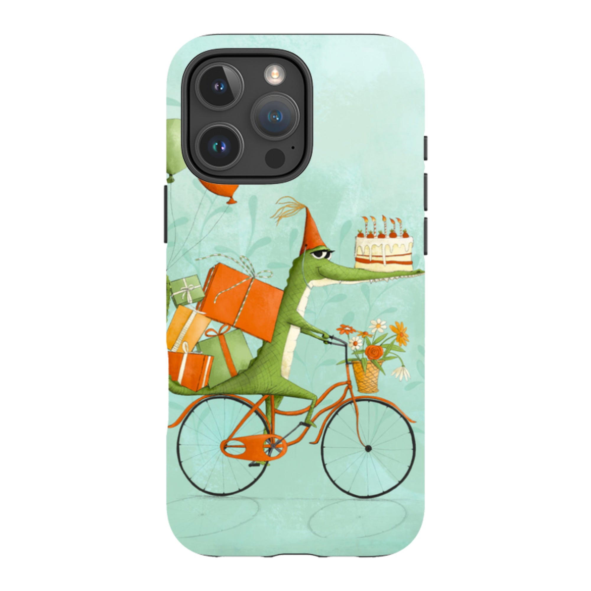 iPhone MagSafe Tough Case - Happy Croc By Maja Lindberg