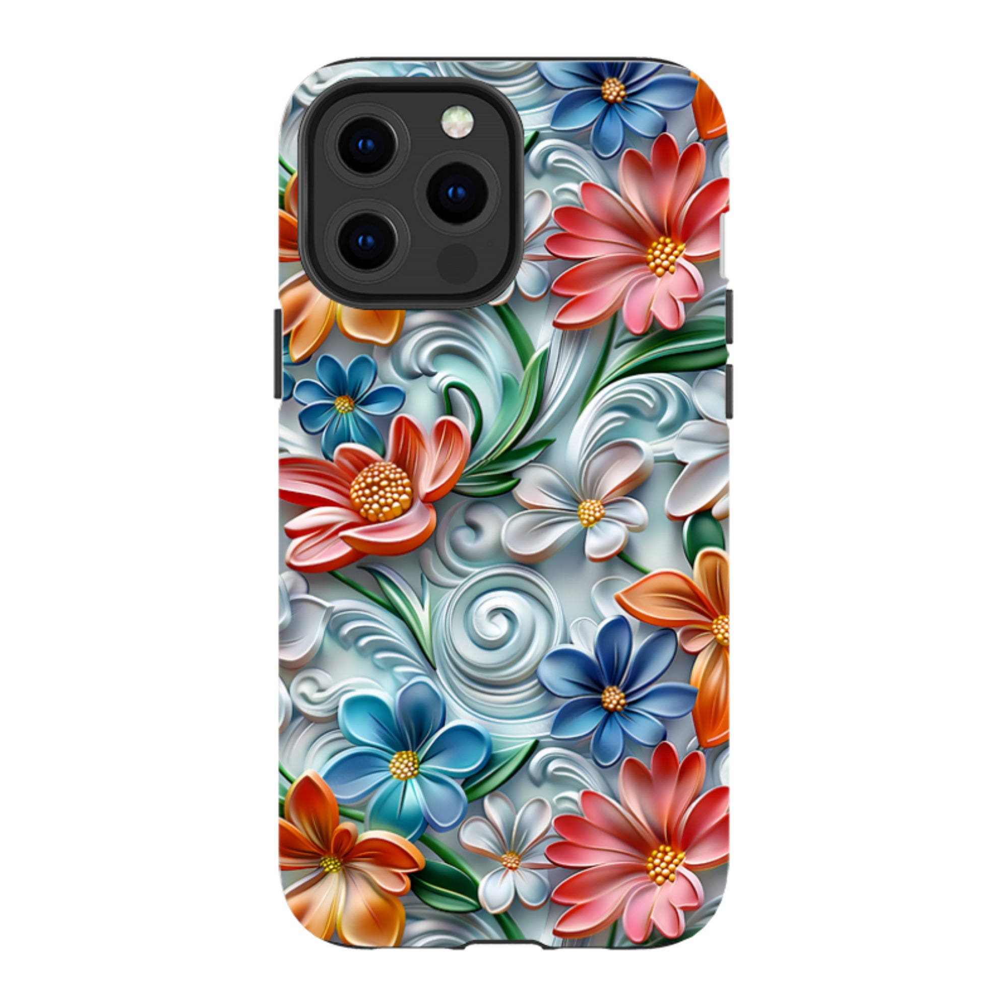 iPhone MagSafe Tough Case - Ivy Floral