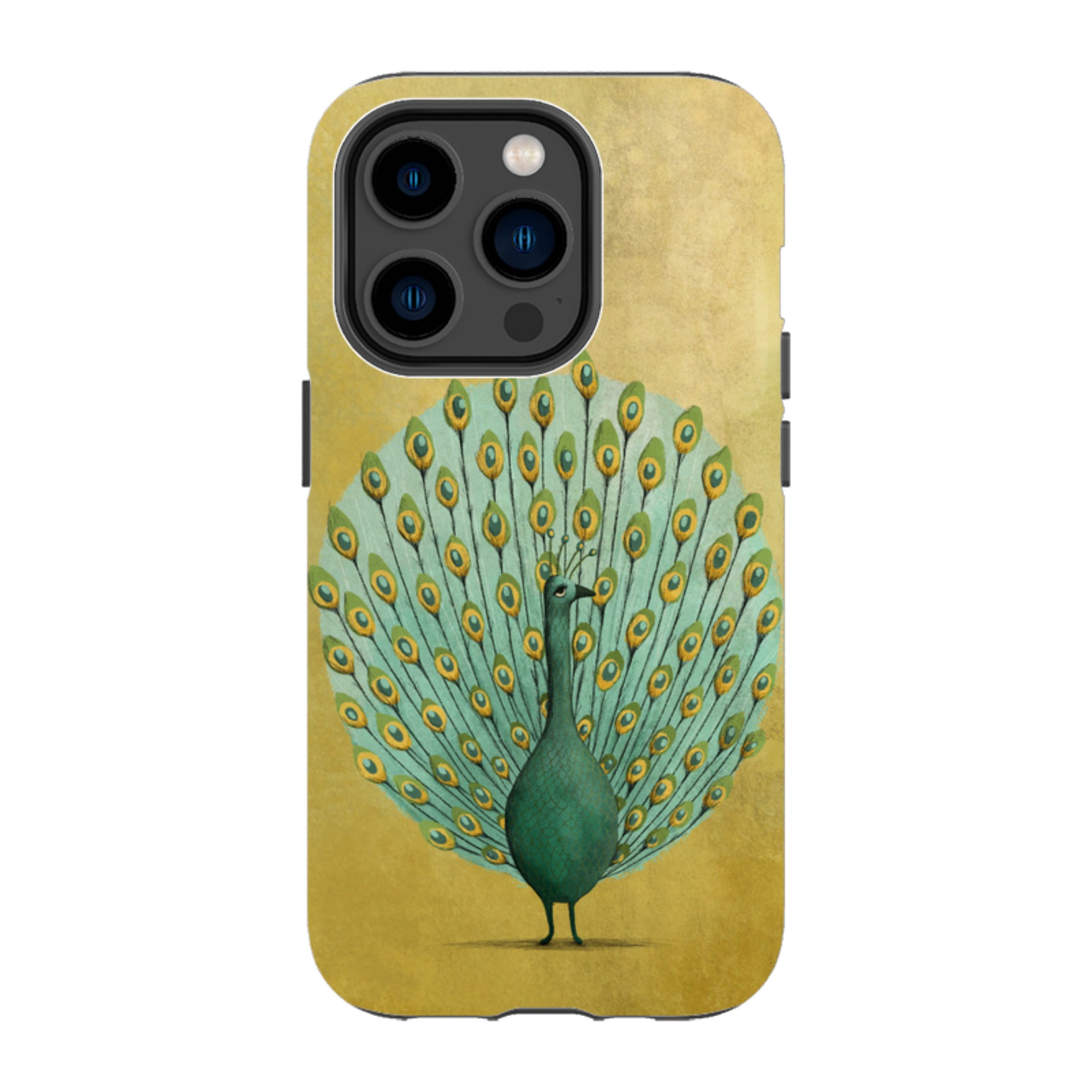 iPhone Tough Case - Peacock By Maja Lindberg