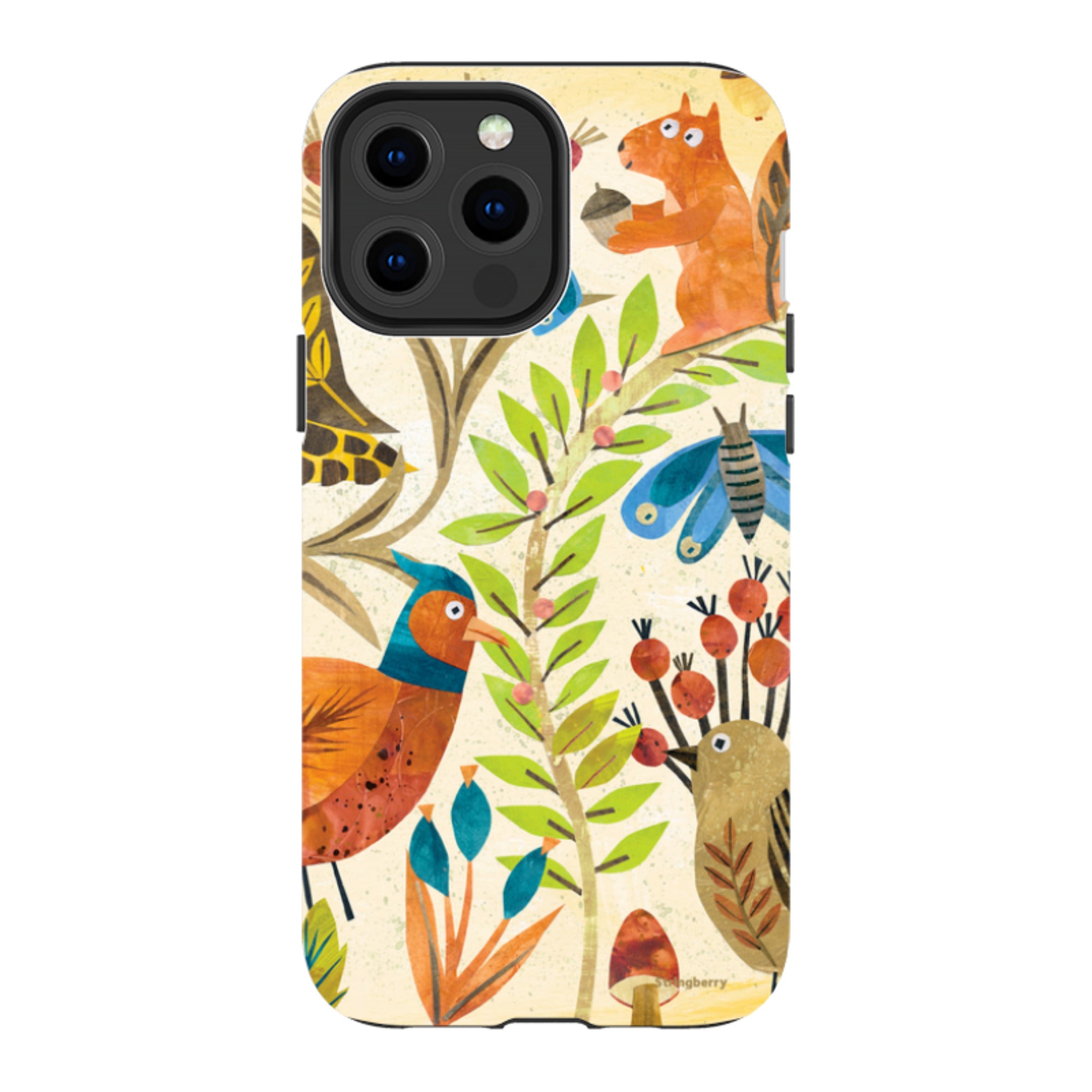 iPhone Tough Case - Woodland Friends By Tracey English