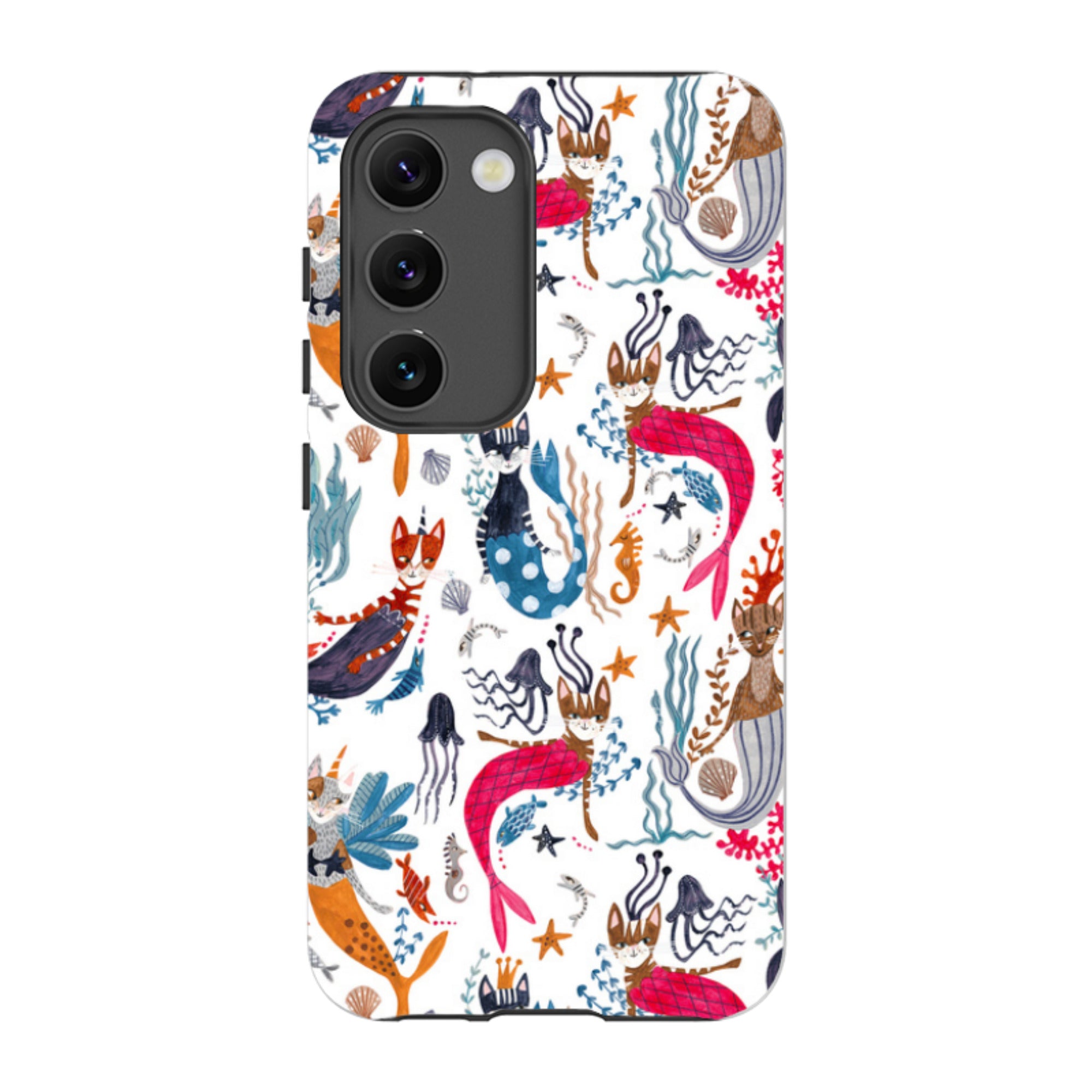 Samsung Tough Case - Cat-Fish By Caroline Bonne Muller