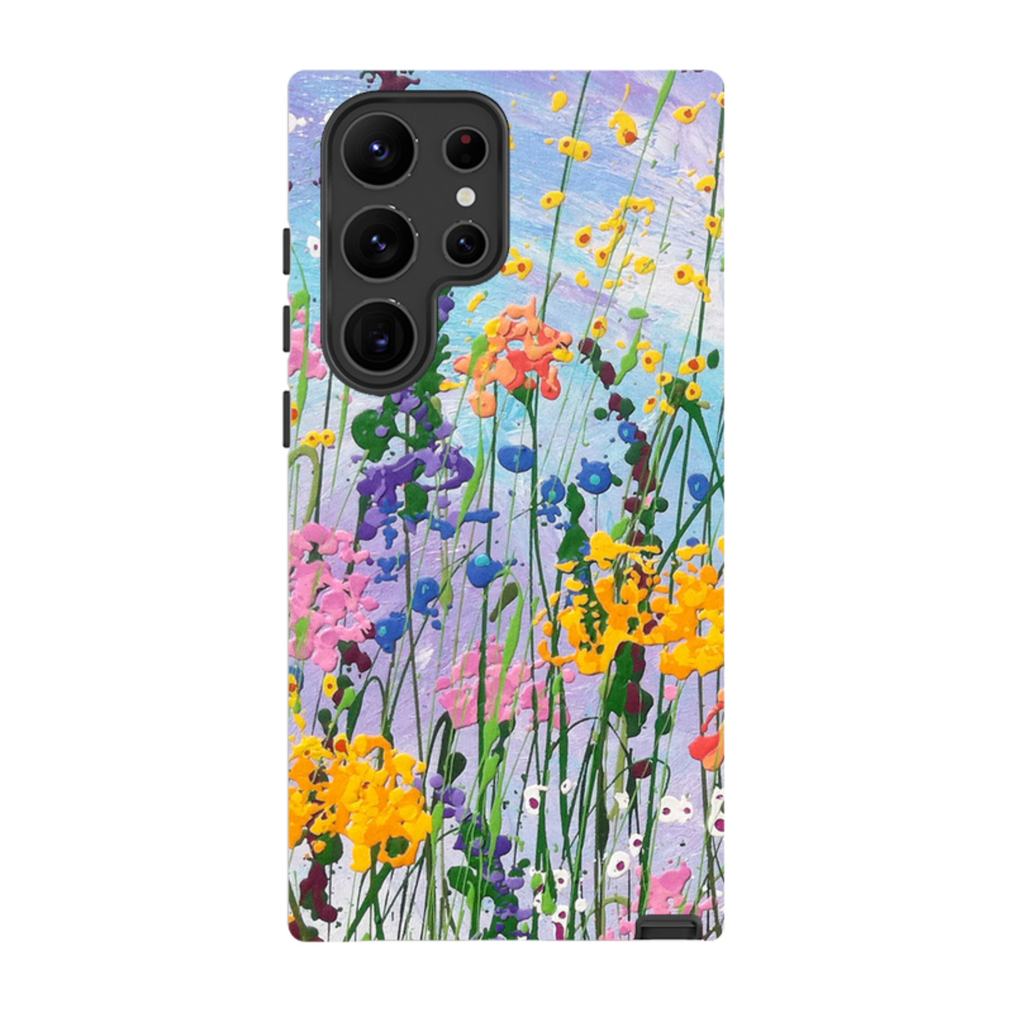 Samsung Tough Case - Wildflowers At Play By Linda Calvert Jacobson