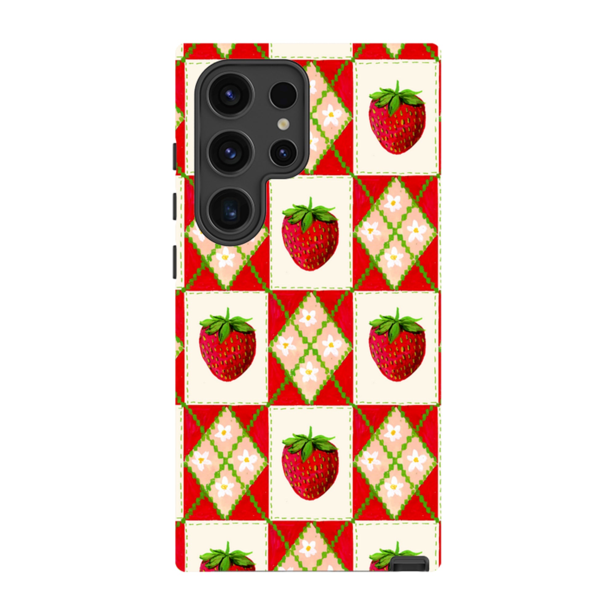 Samsung Tough Case - Strawberries II By Abby Jacobs