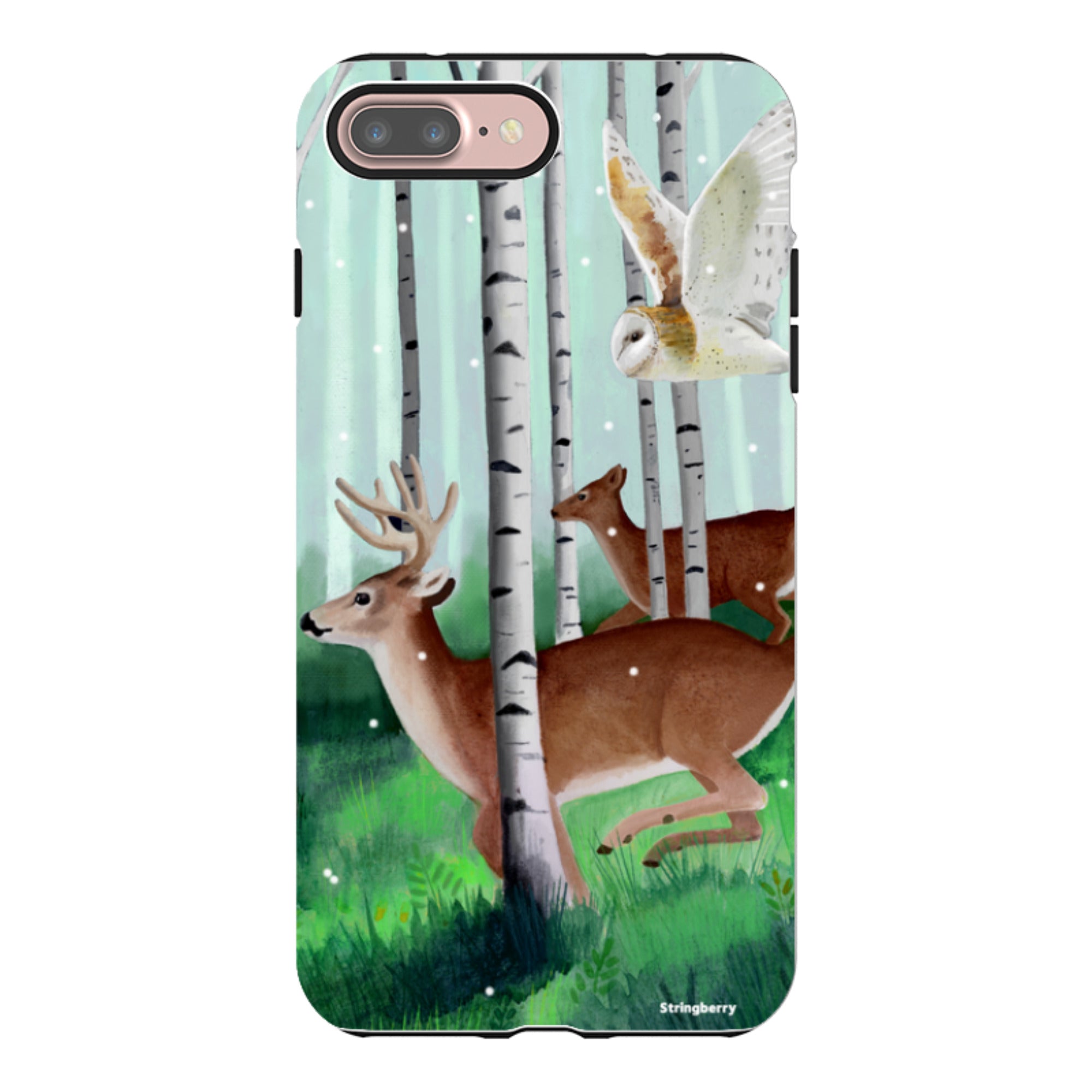 iPhone Tough Case - Winter Woods By Bex Parkin
